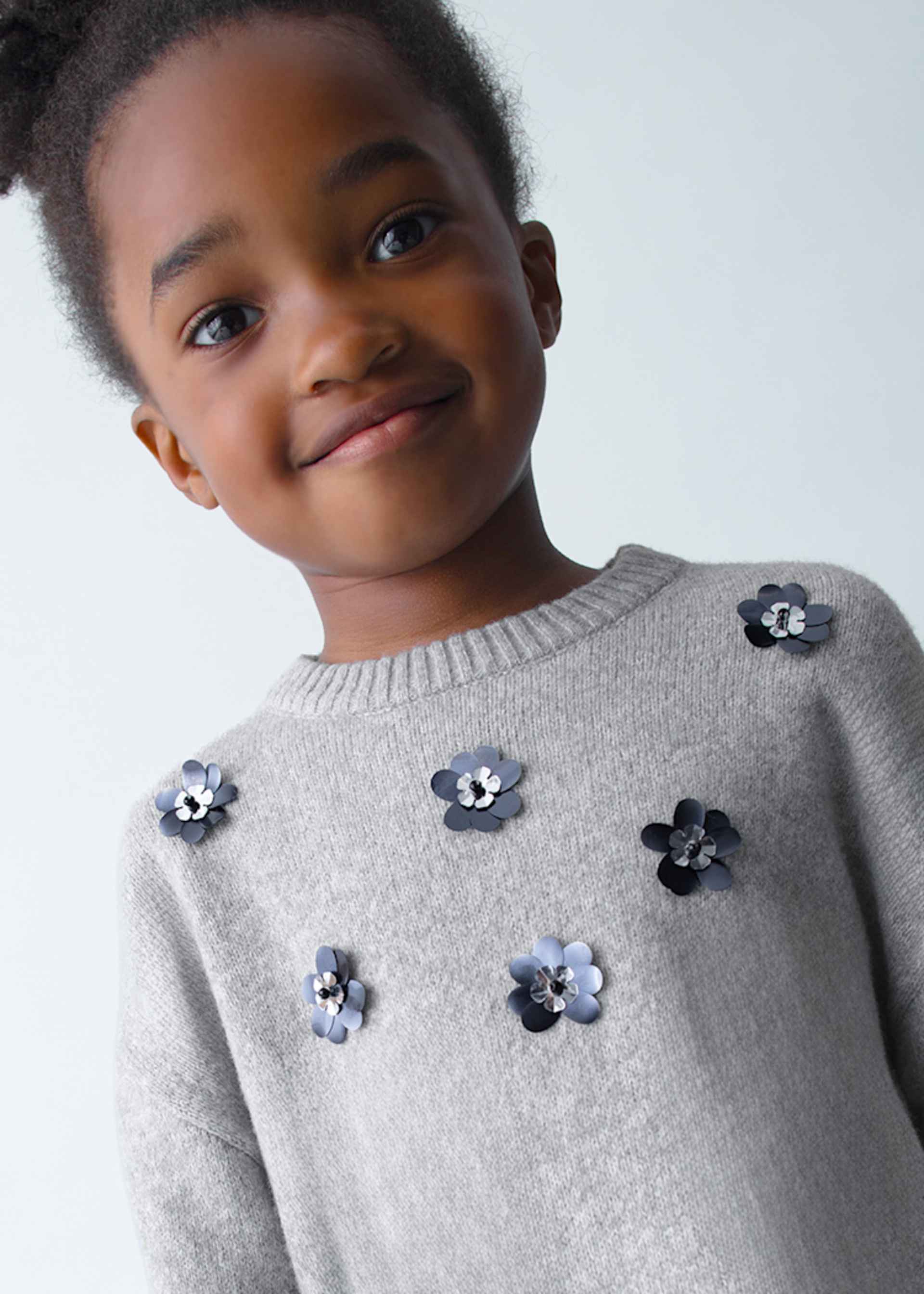 Robe combinée en tricot fille