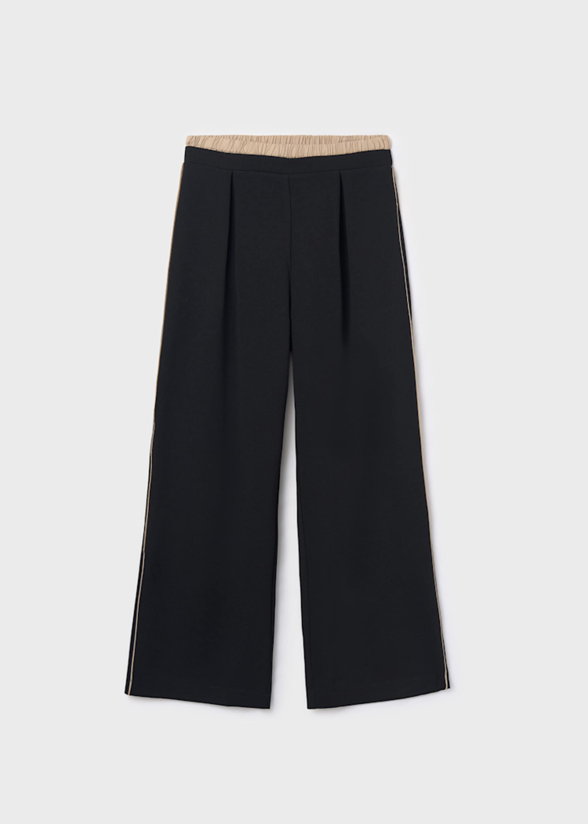 Girls double waisted trousers