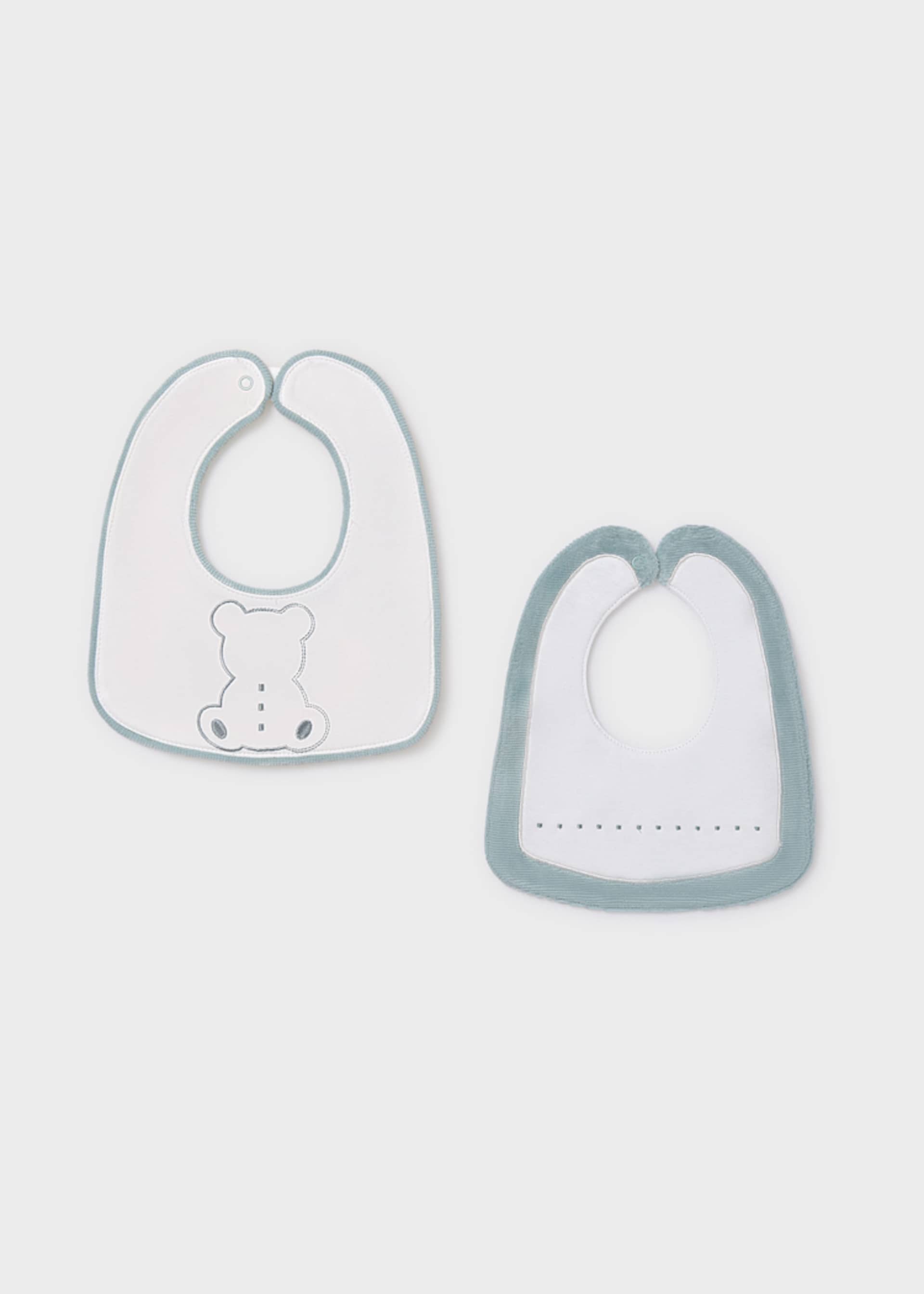 Baby 2 pack of waterproof bibs