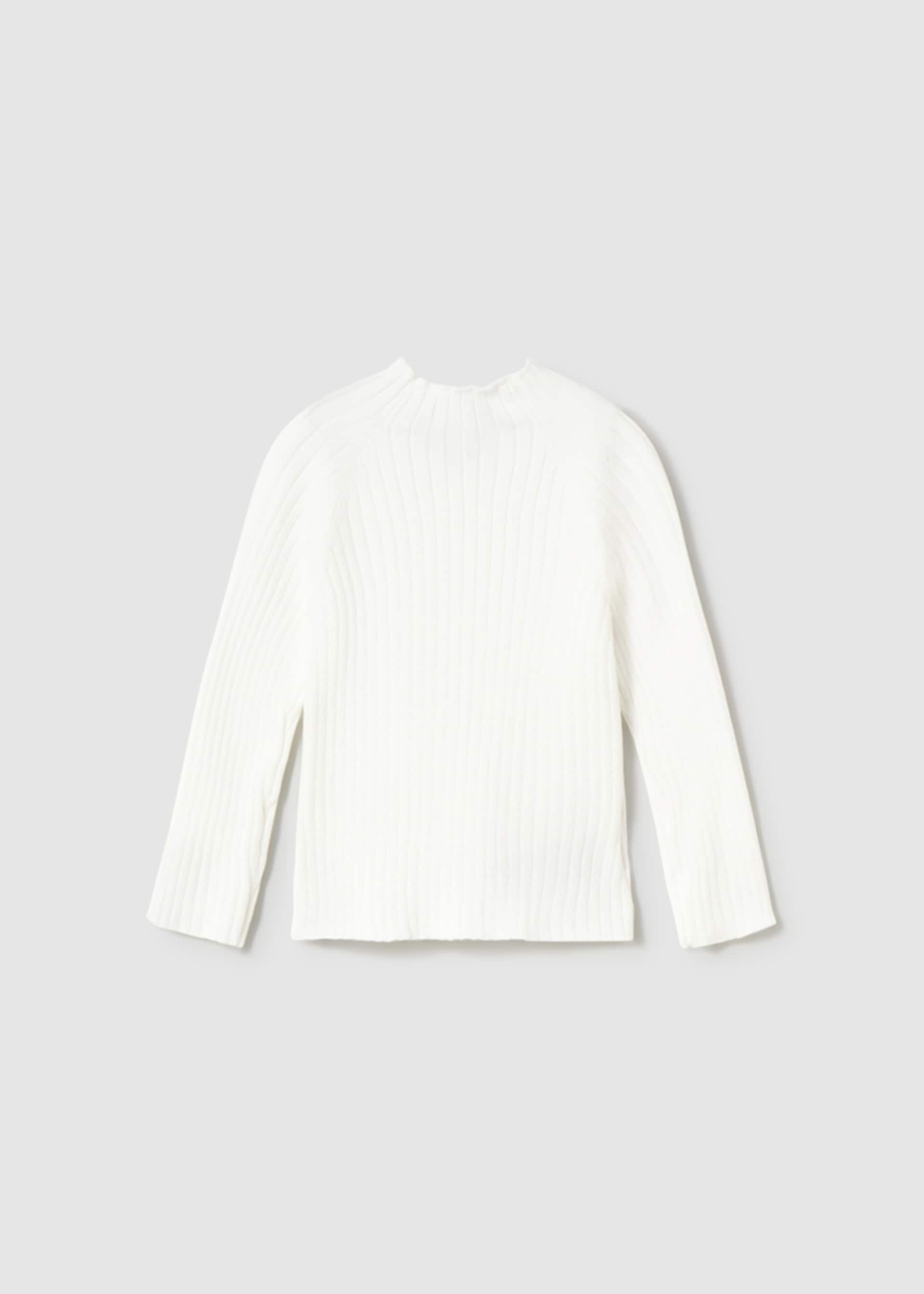 Blusa cuello semi alto tricot bebé