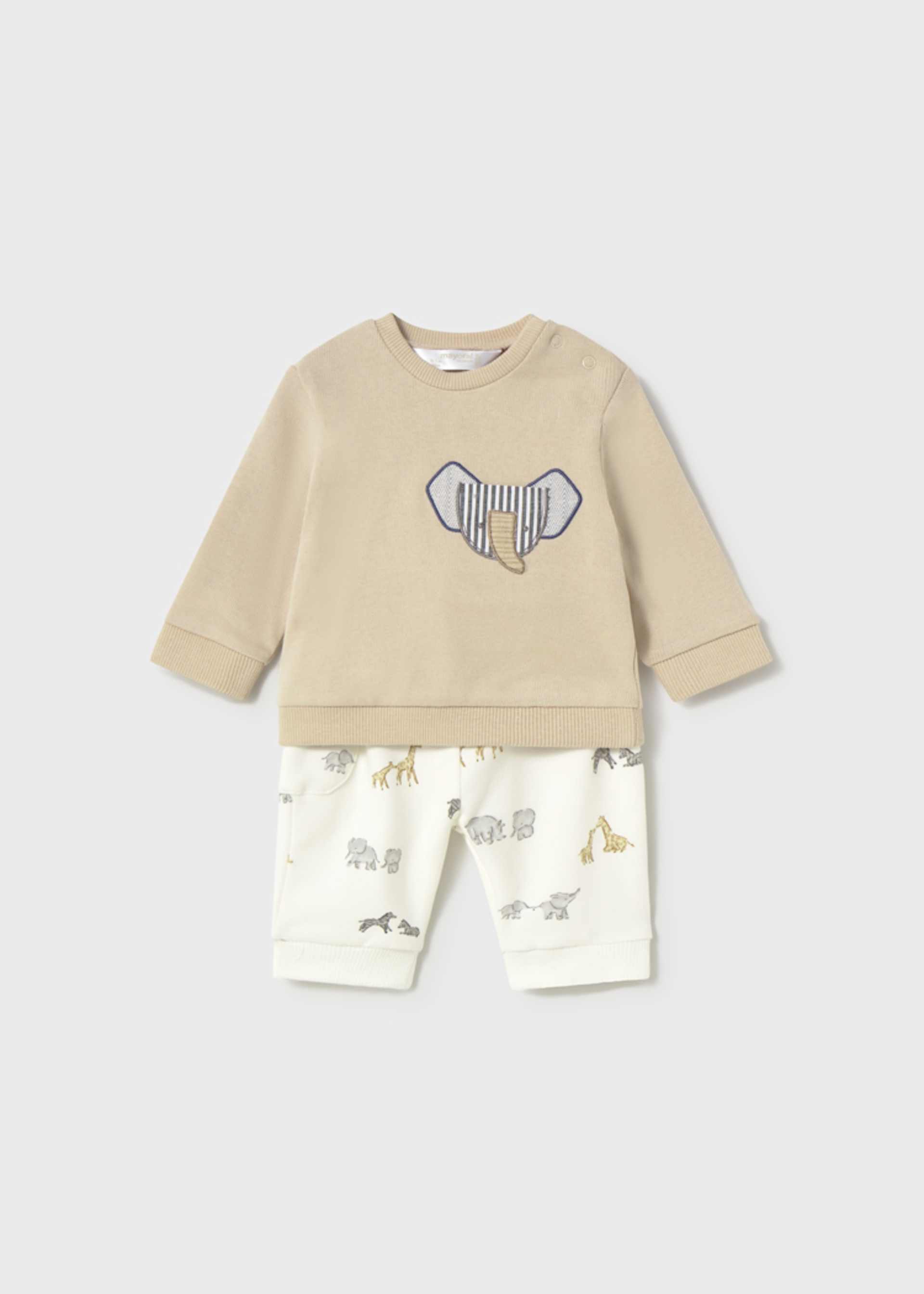 Newborn Boy 4-Piece Animals Set