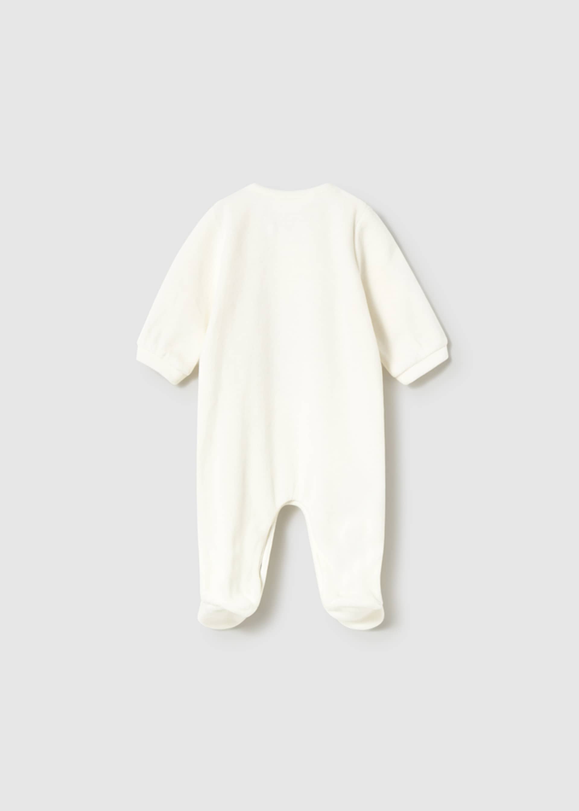 Newborn Girl Velour One Piece