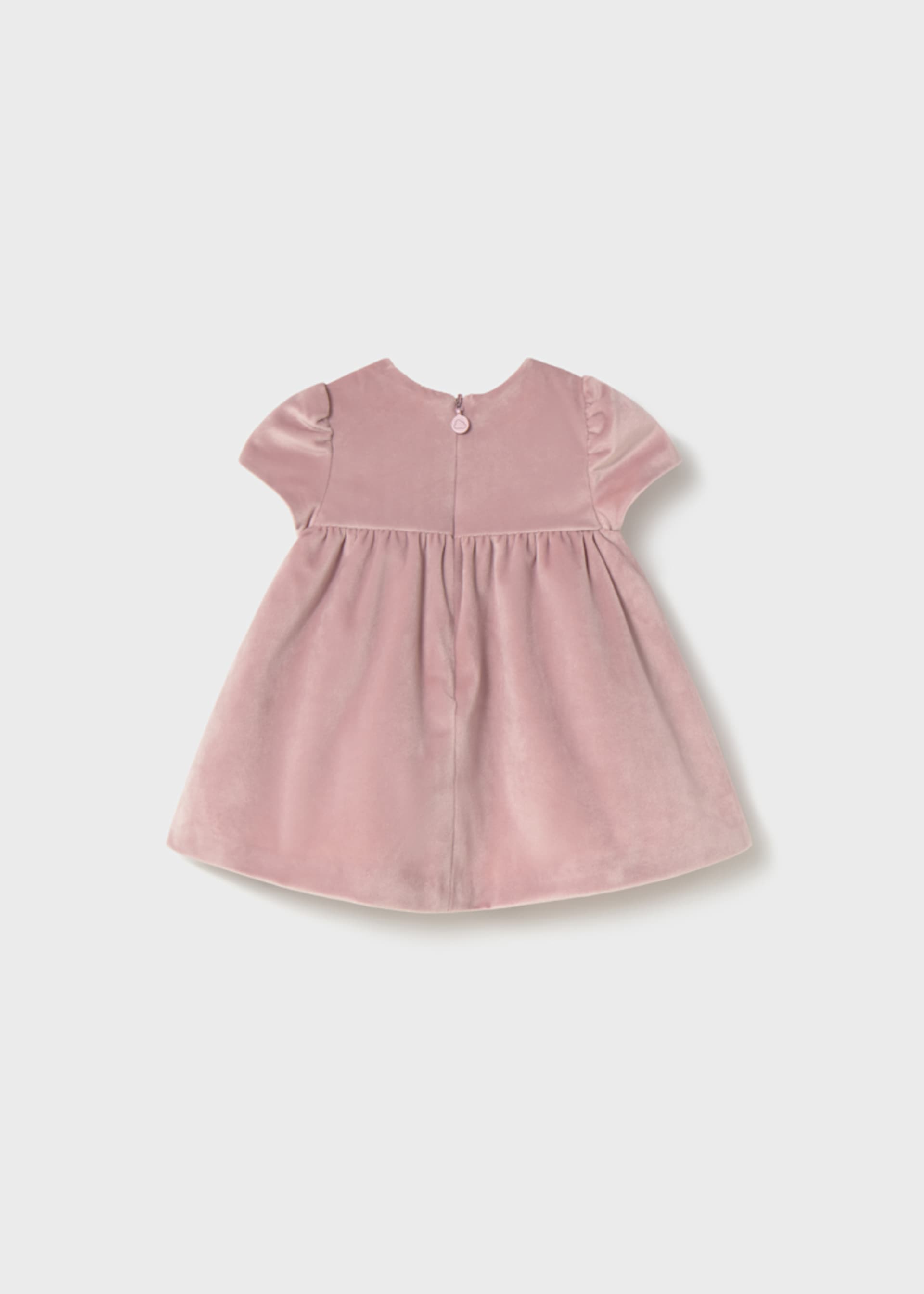 Robe en velours nouveau-né