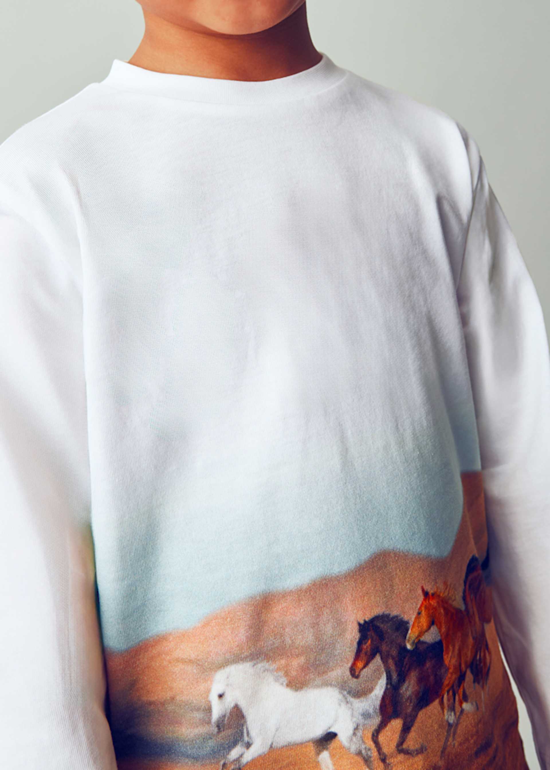 Boys scene print t-shirt