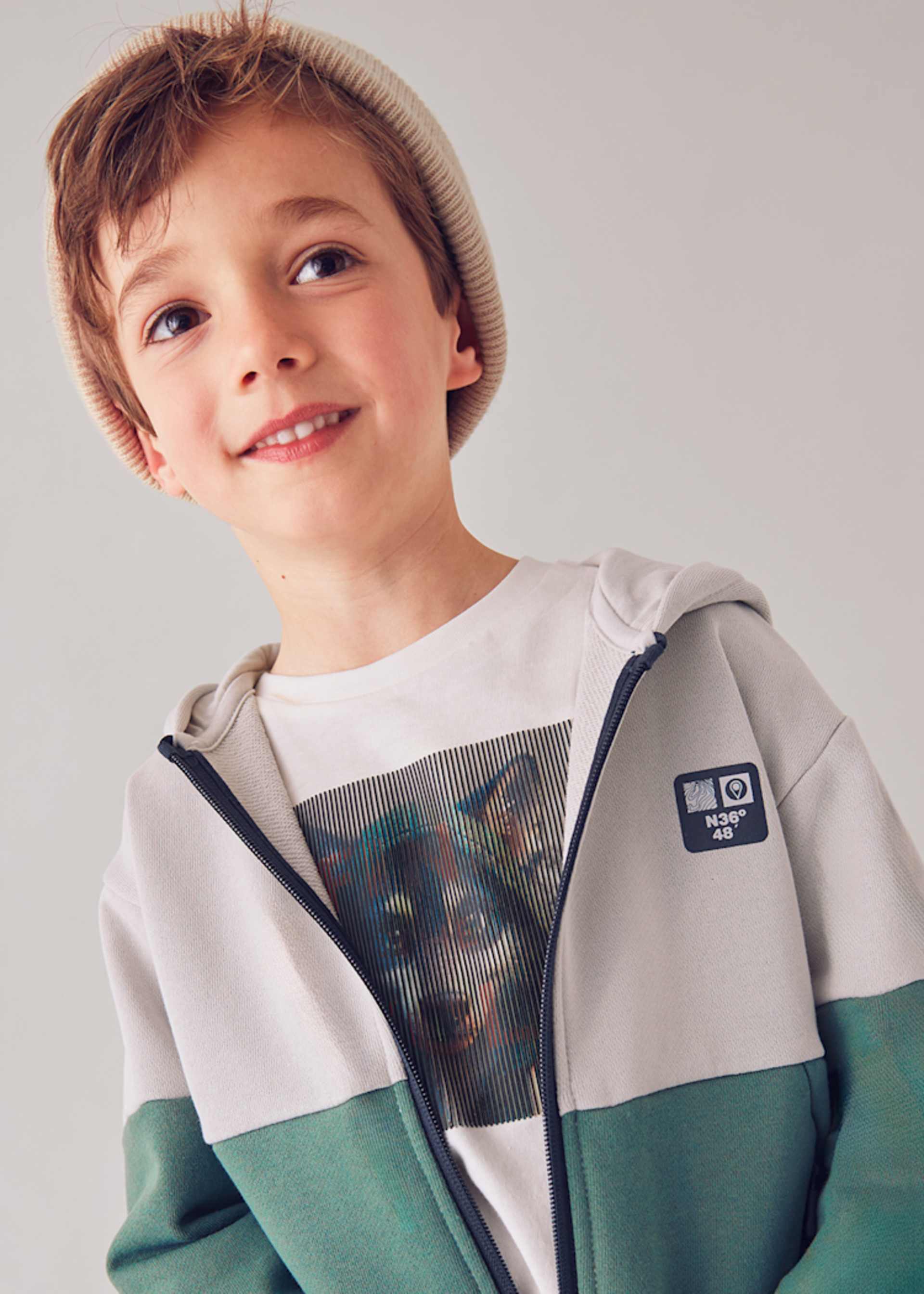 Sweatjacke kombiniert Jungen