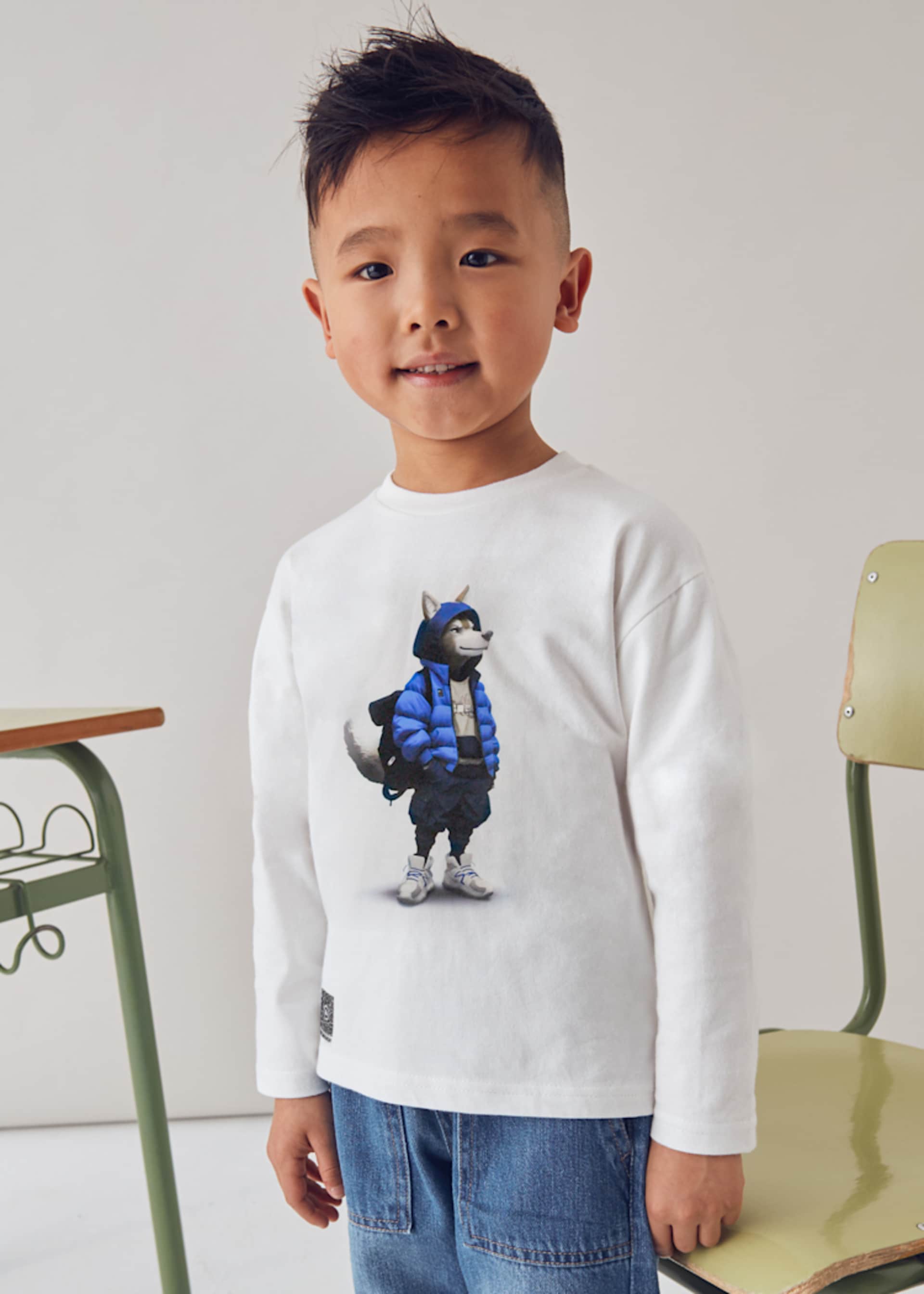 Playera interactiva niño