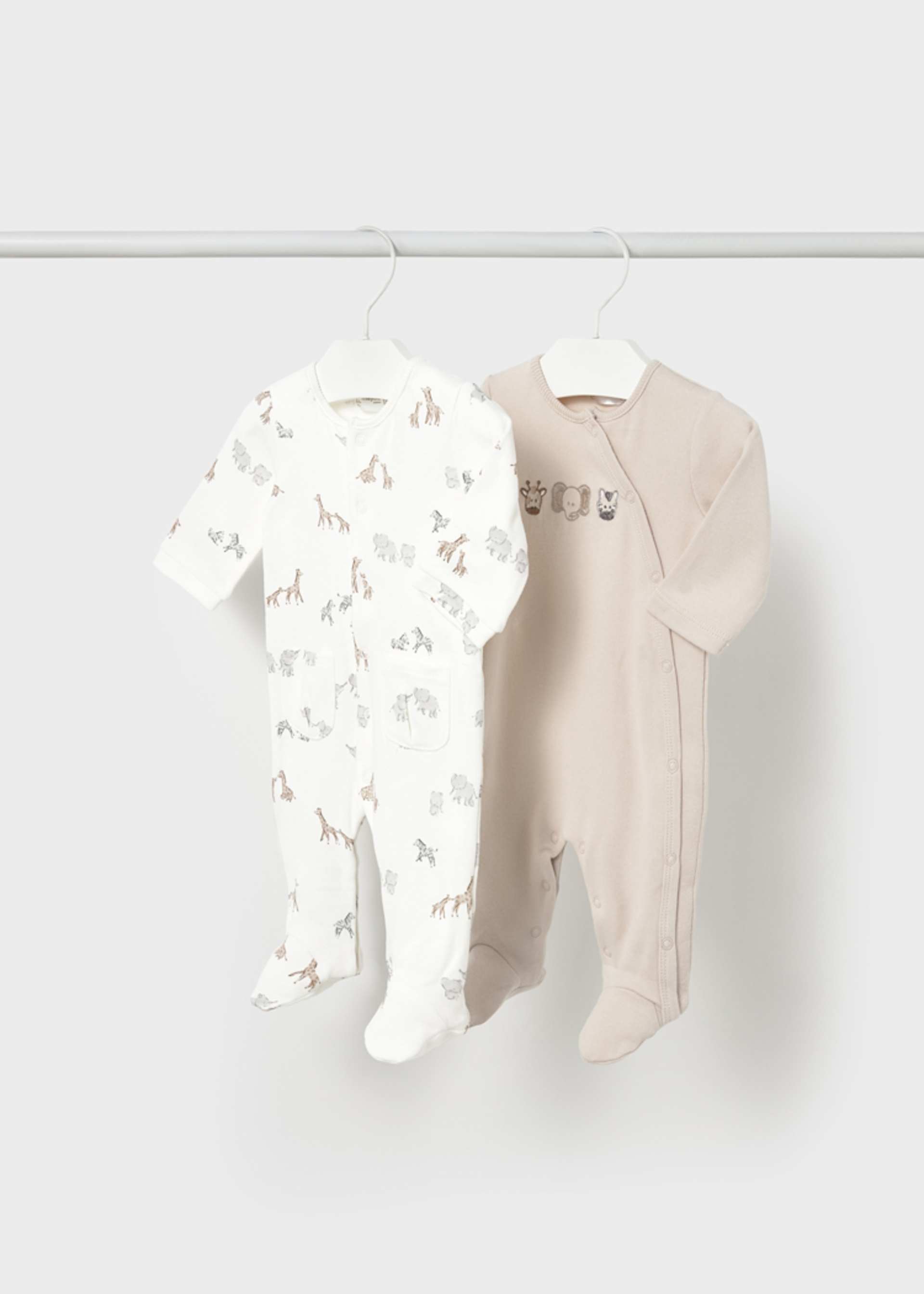 Newborn rompers with feet