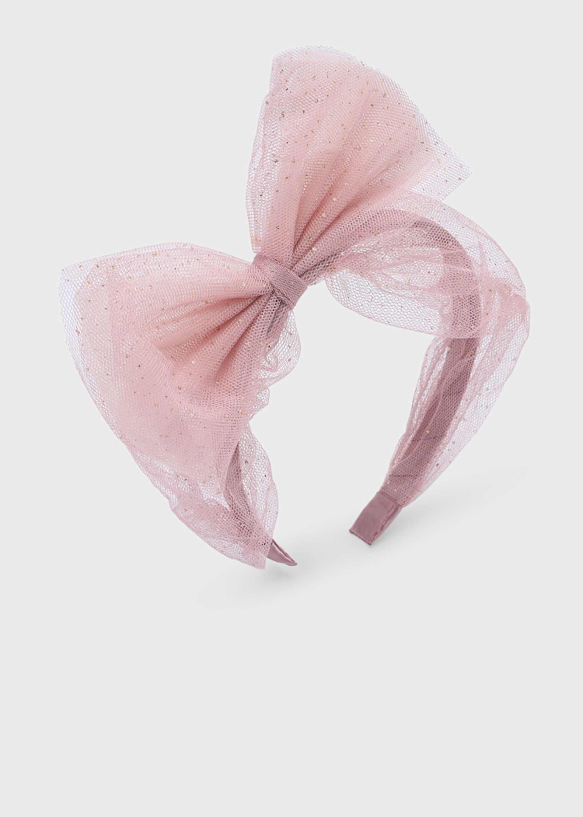 Cerchietto fiocco bambina