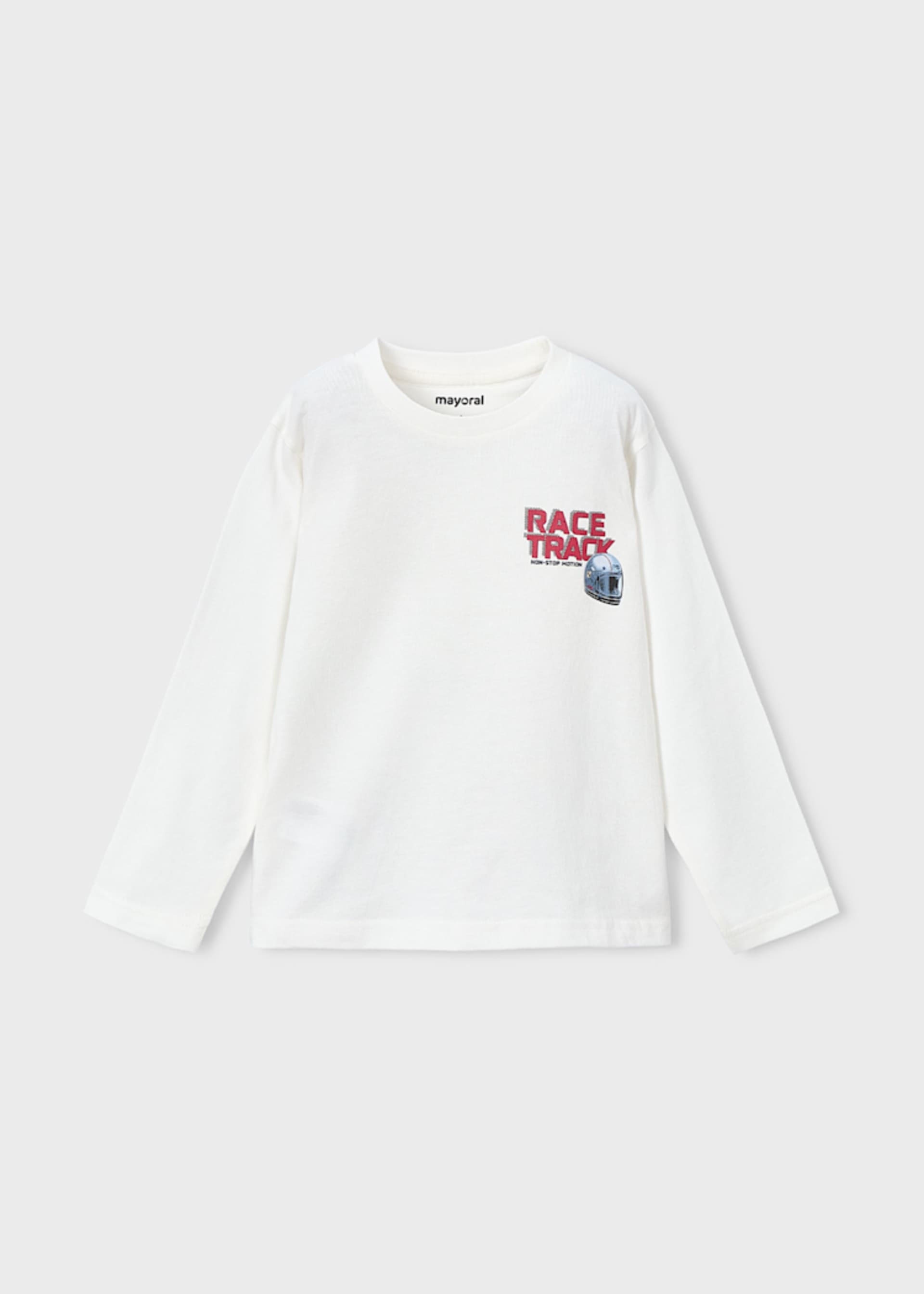 Camiseta estampado motos niño