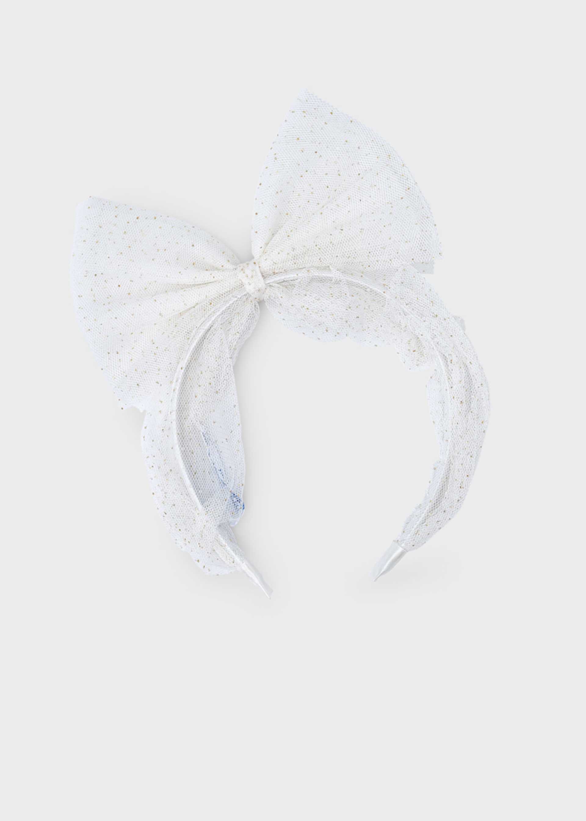 Cerchietto fiocco bambina