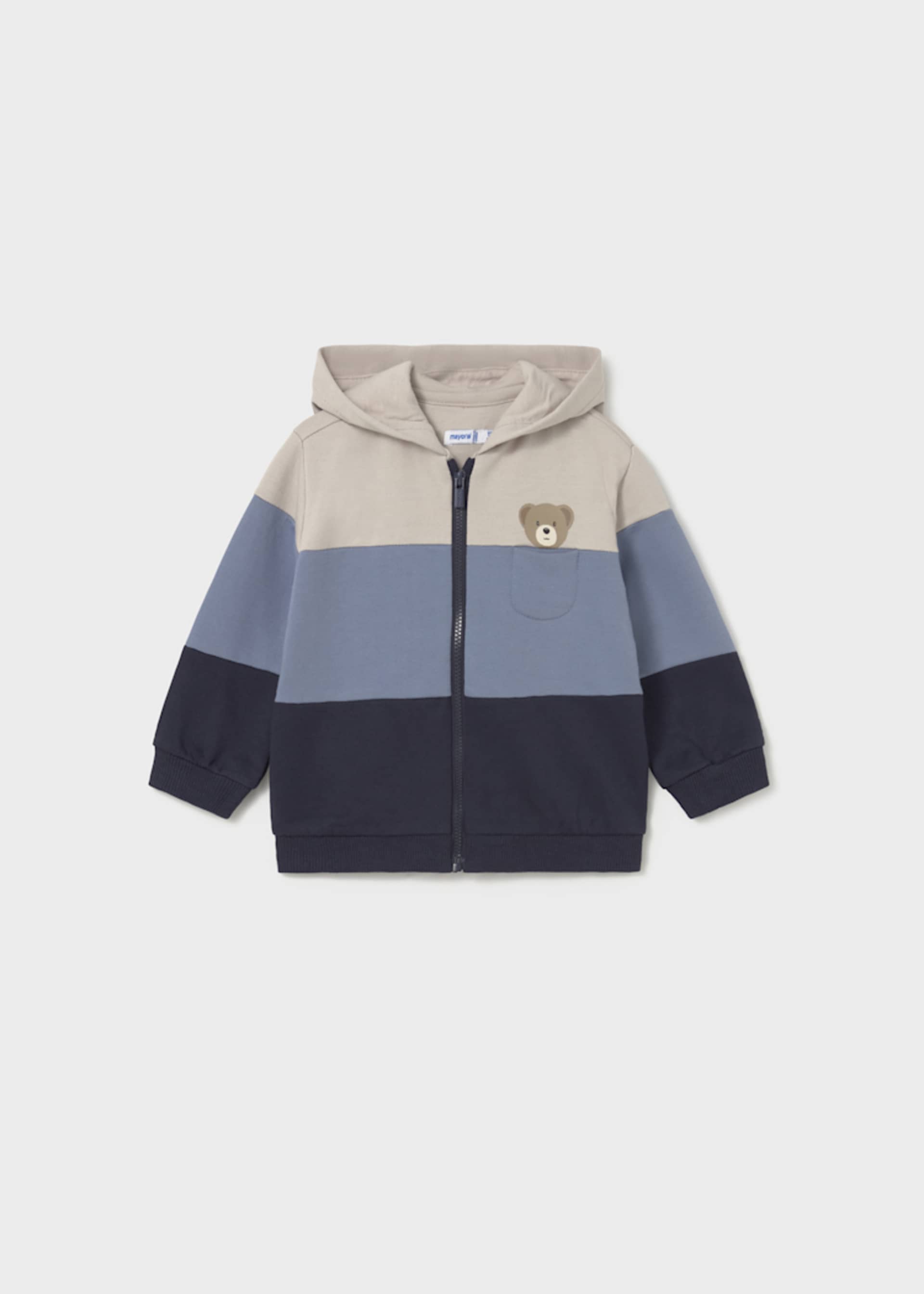 Jogginganzug 3-teilig tricolor Baby