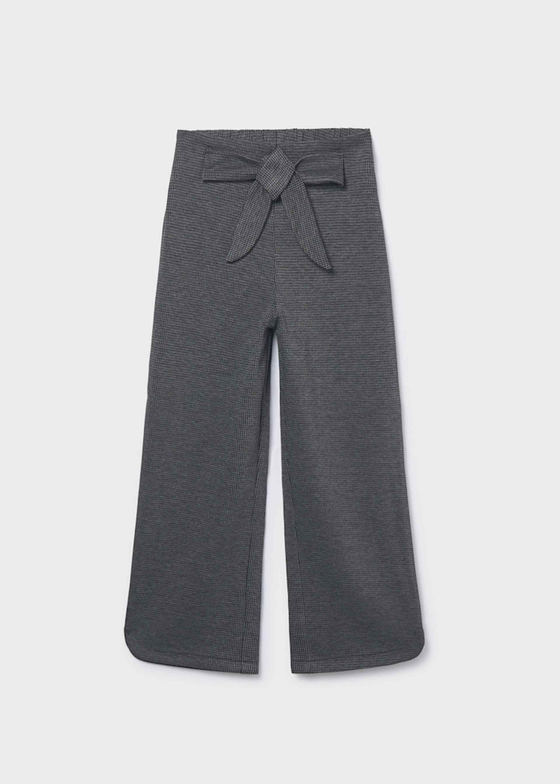 Pantalon jacquard culotte fille