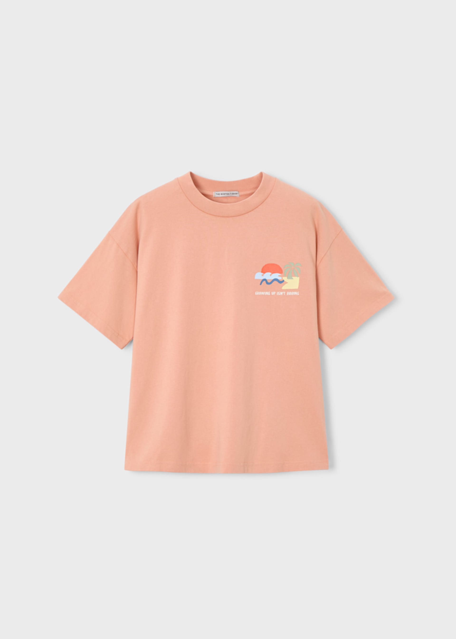 T-shirt com ilustração Boston Kids