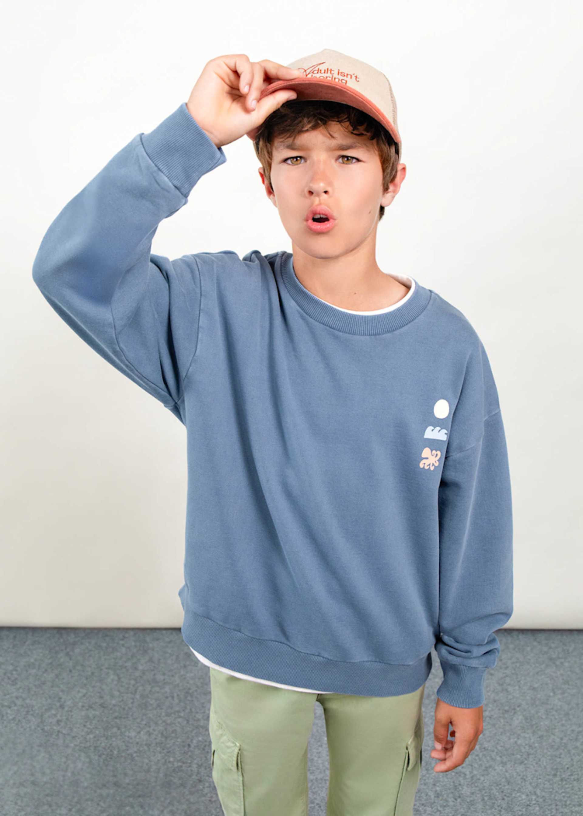 Bluza baiat Boston Kids