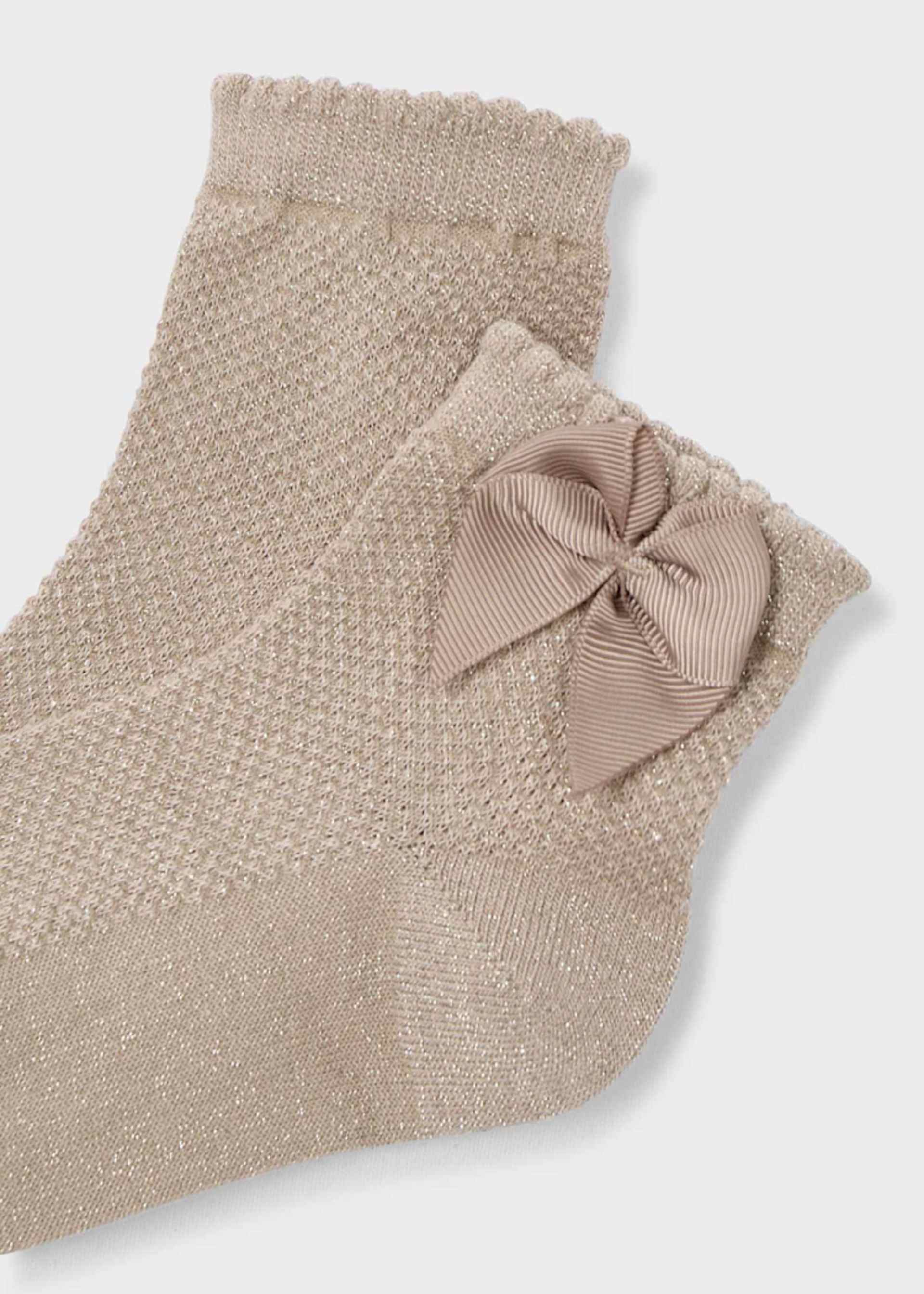 Chaussettes en fil métallique fille