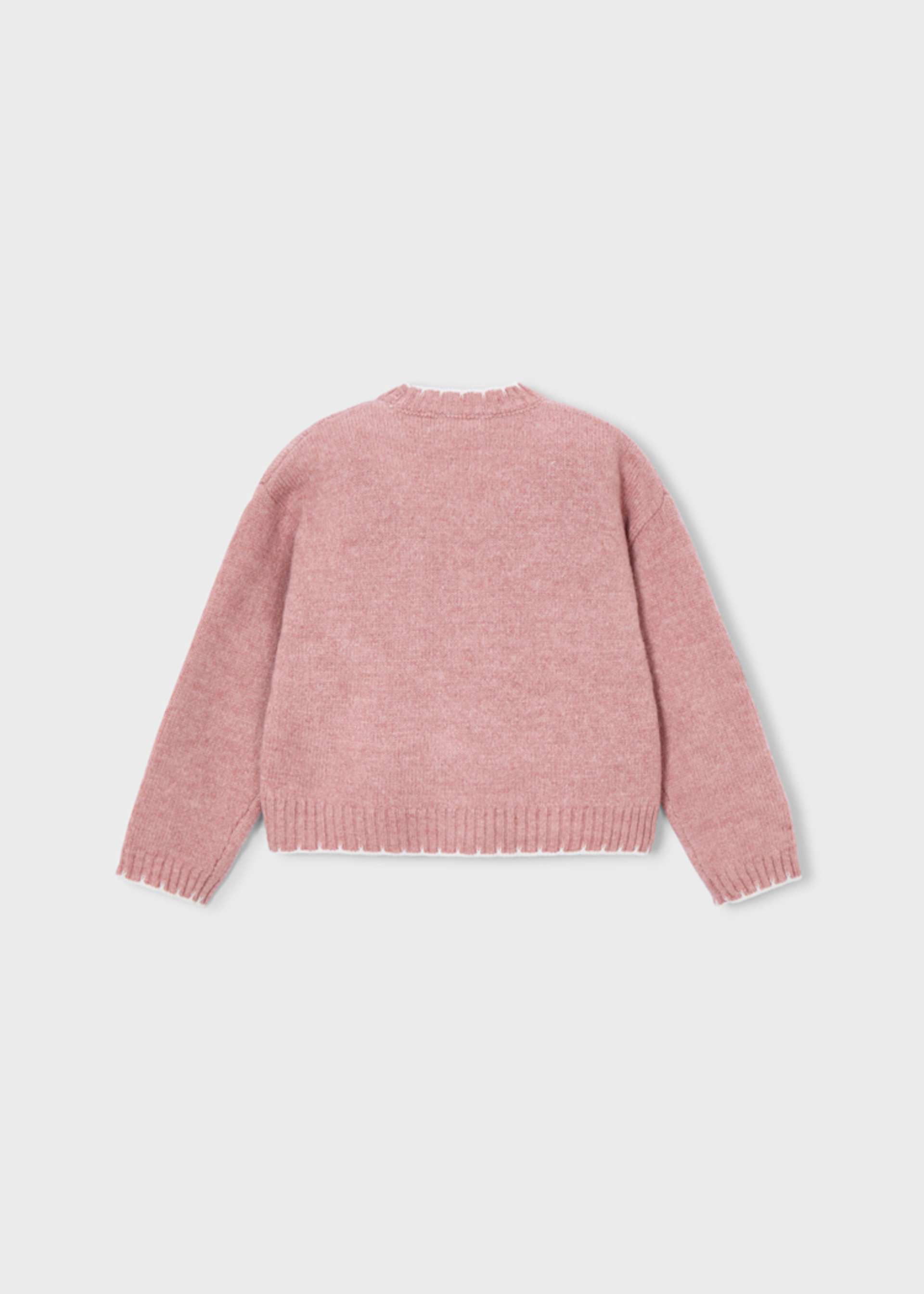 Jersey bordado lentejuelas niña