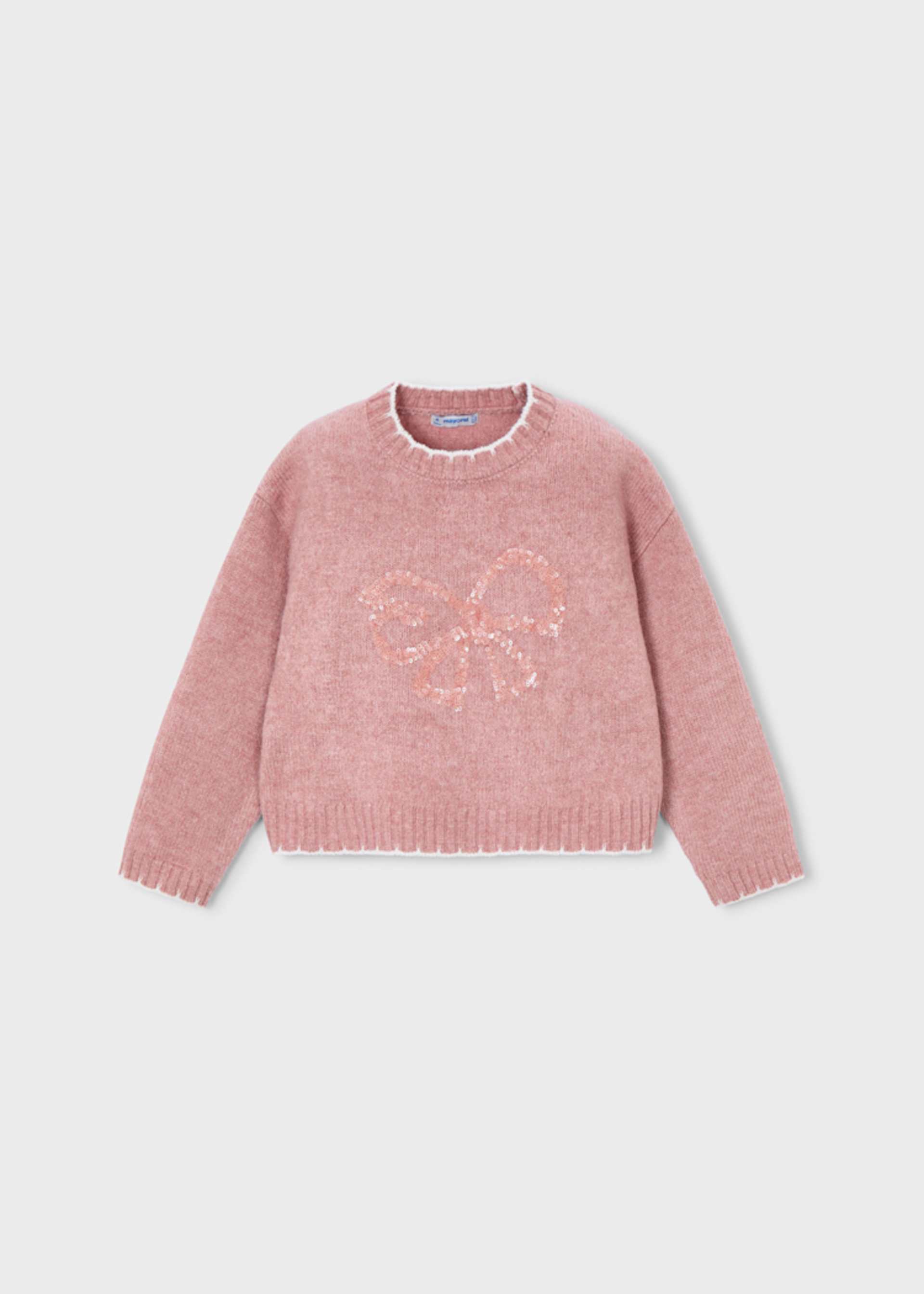 Girls sequin embroidered jumper