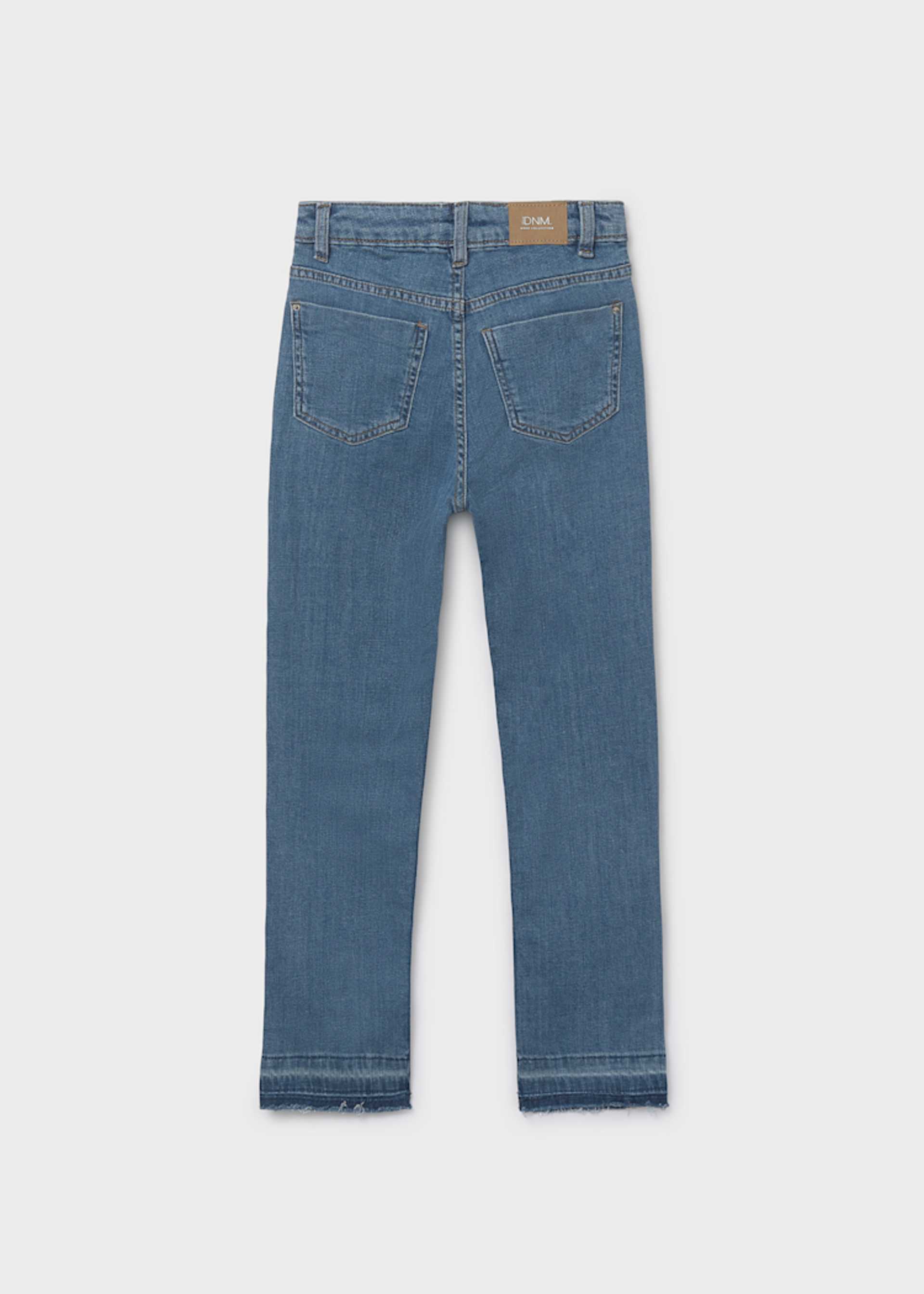 Jeans a zampa ragazza