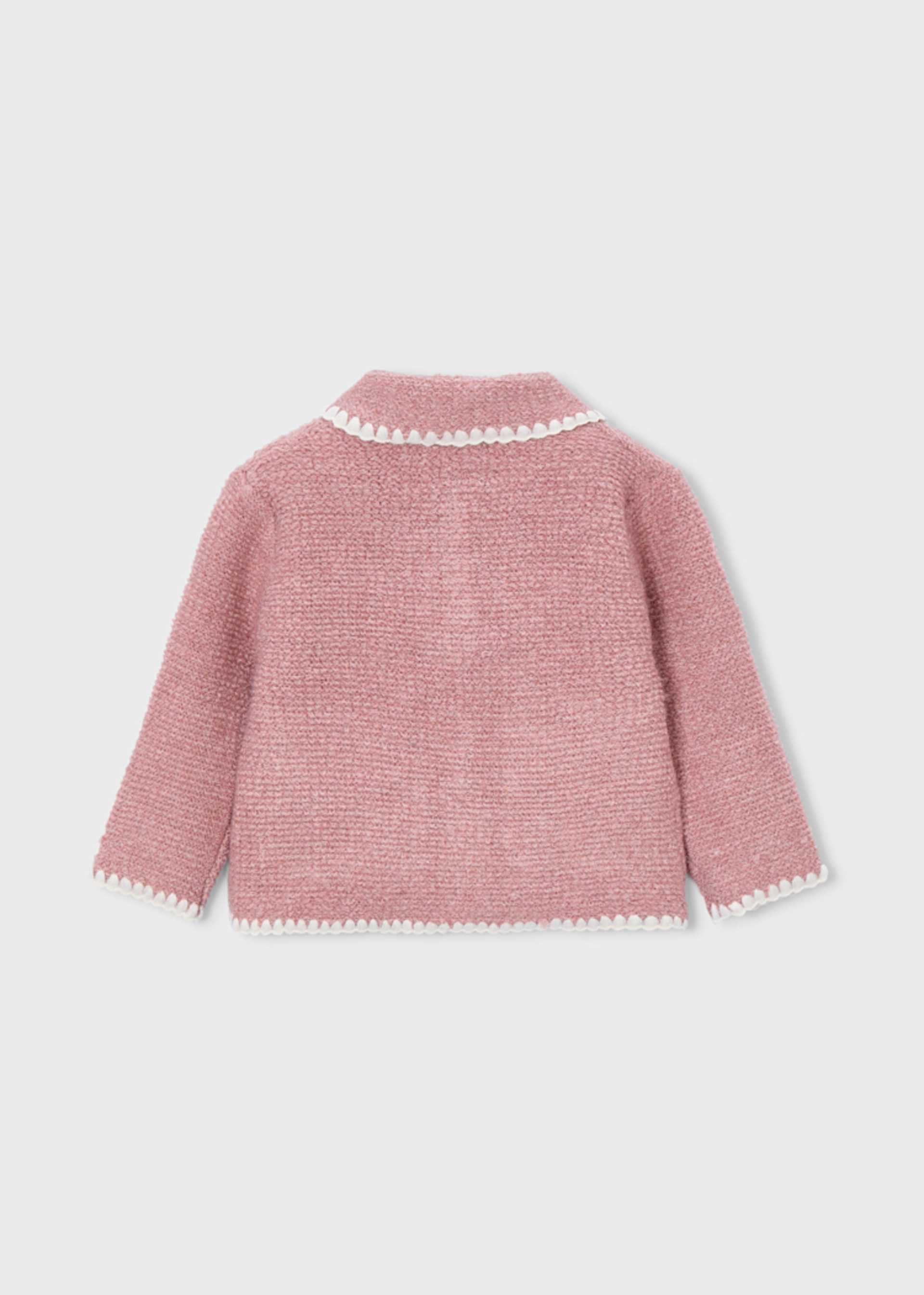 Chamarra tricot bucles niña Chamarra tricot bucles niña