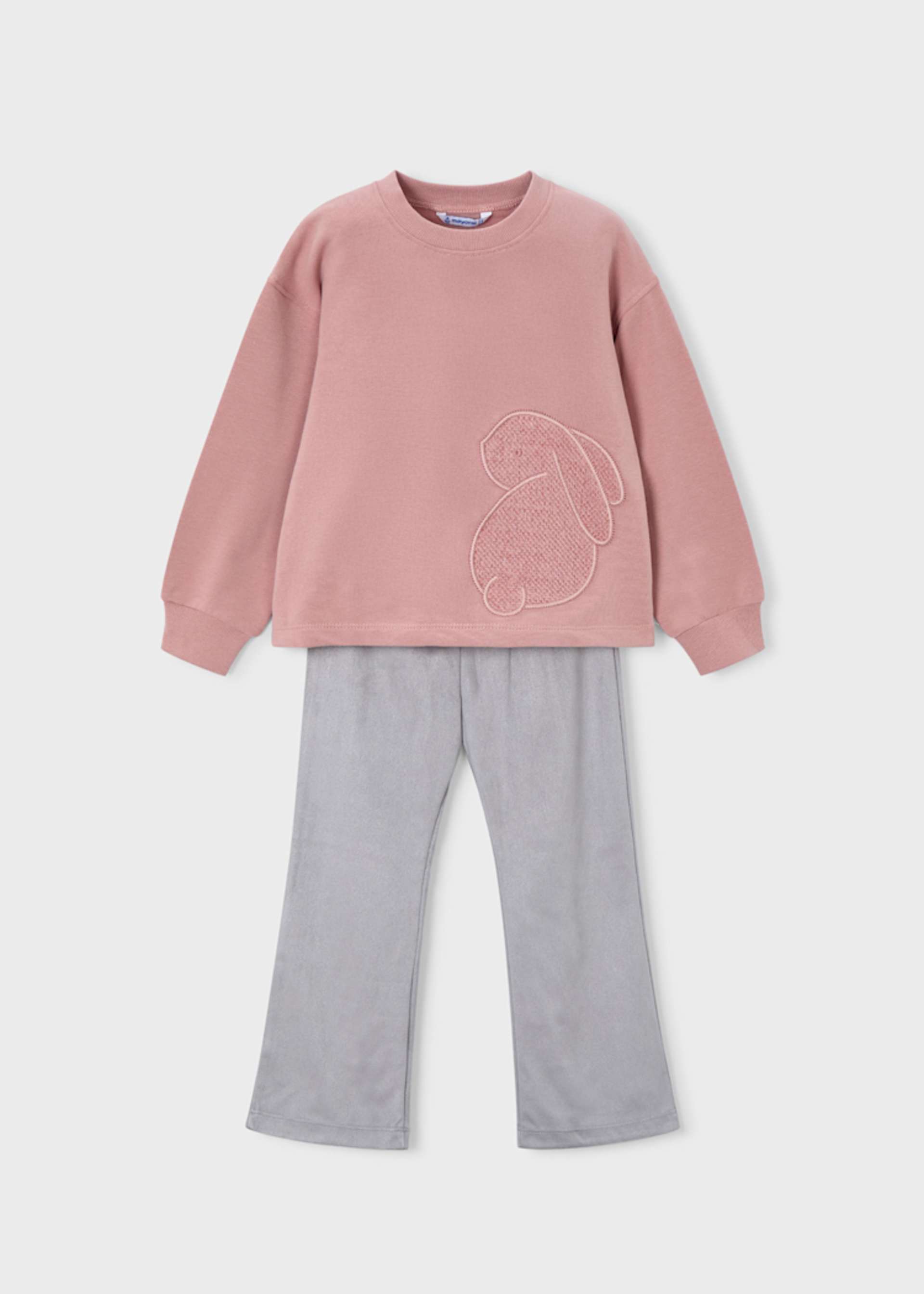 Ensemble sweat et legging brodé fille