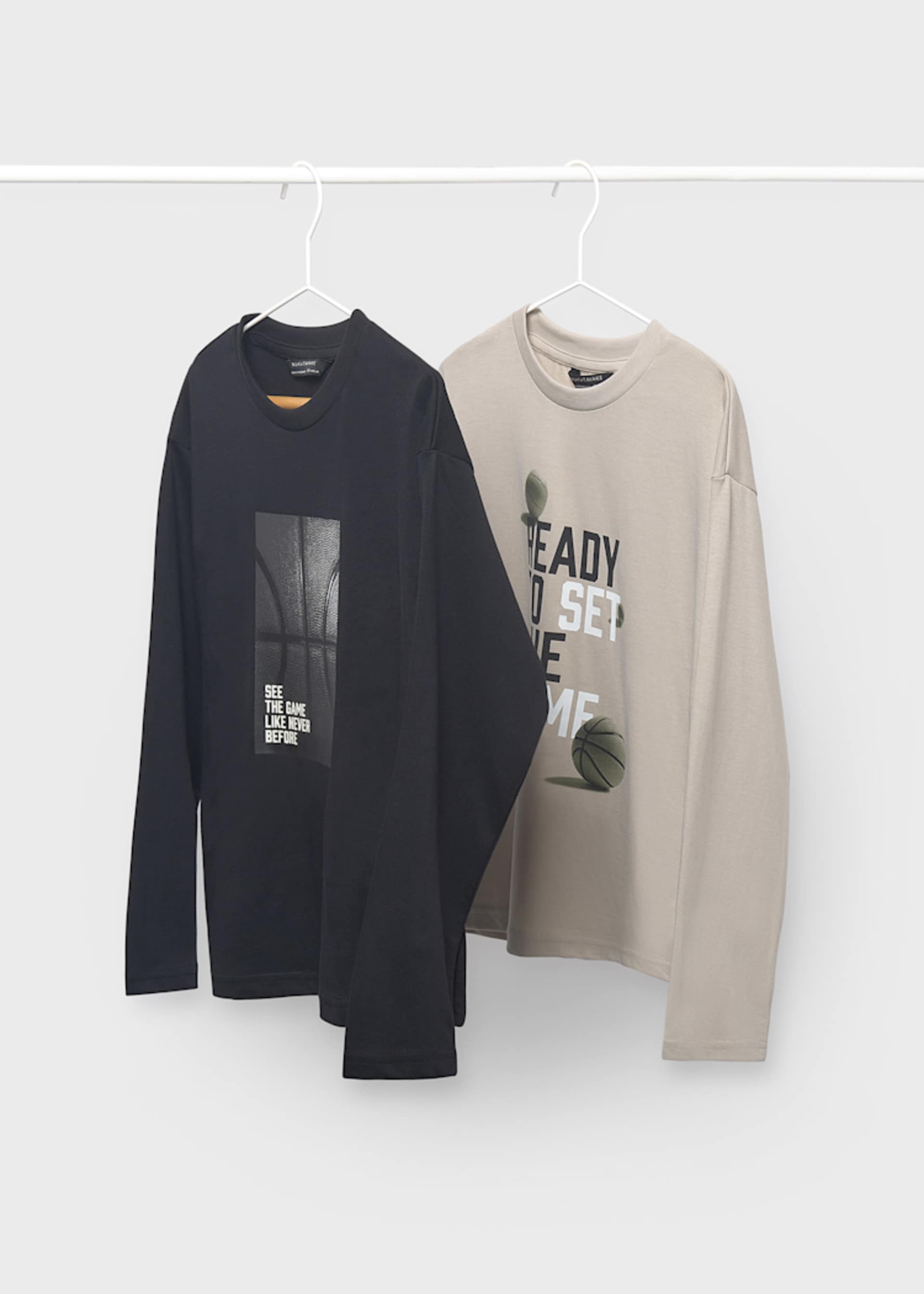 2er Set Shirts Basketball Teenager Jungen