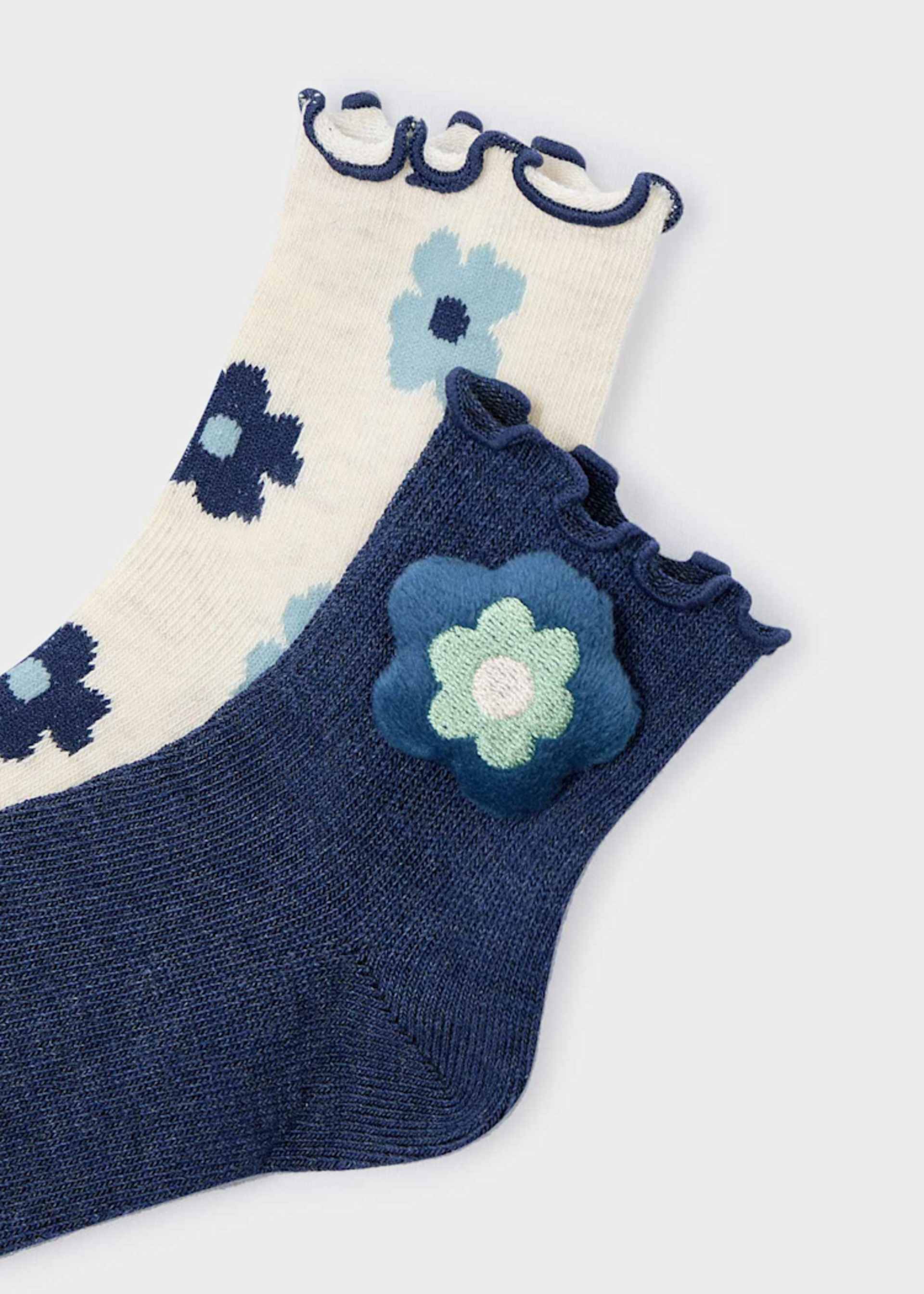 Set de 2 chaussettes fille