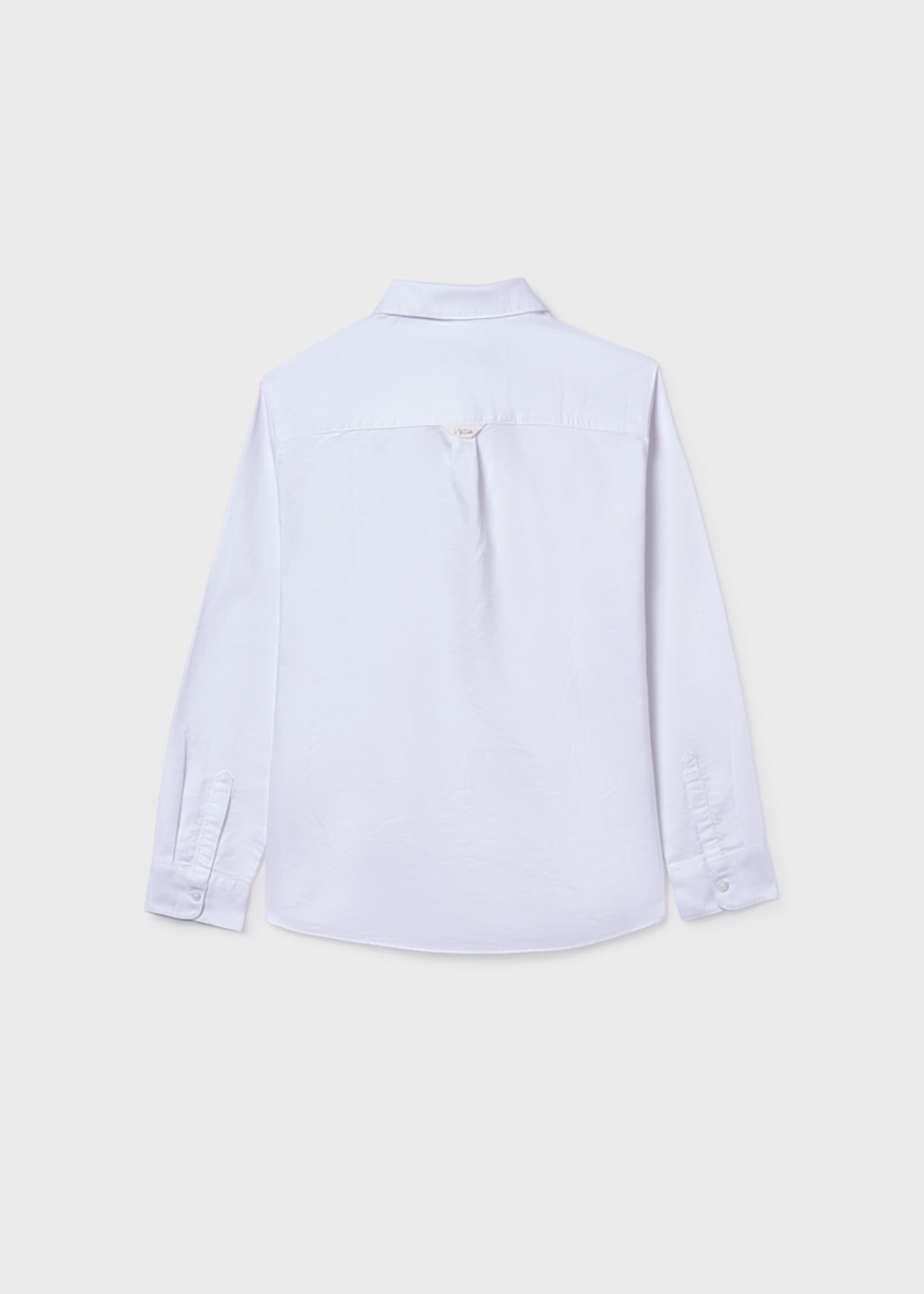 Boy plain oxford shirt