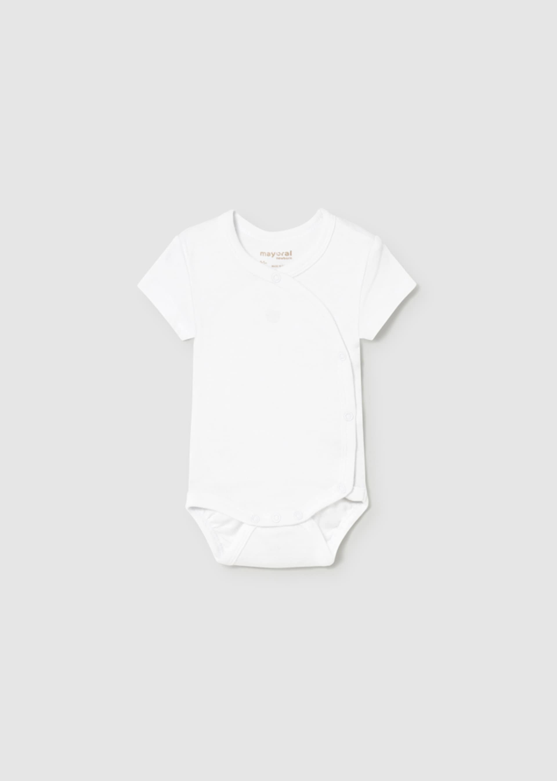 Newborn unisex short sleeved bodysuit