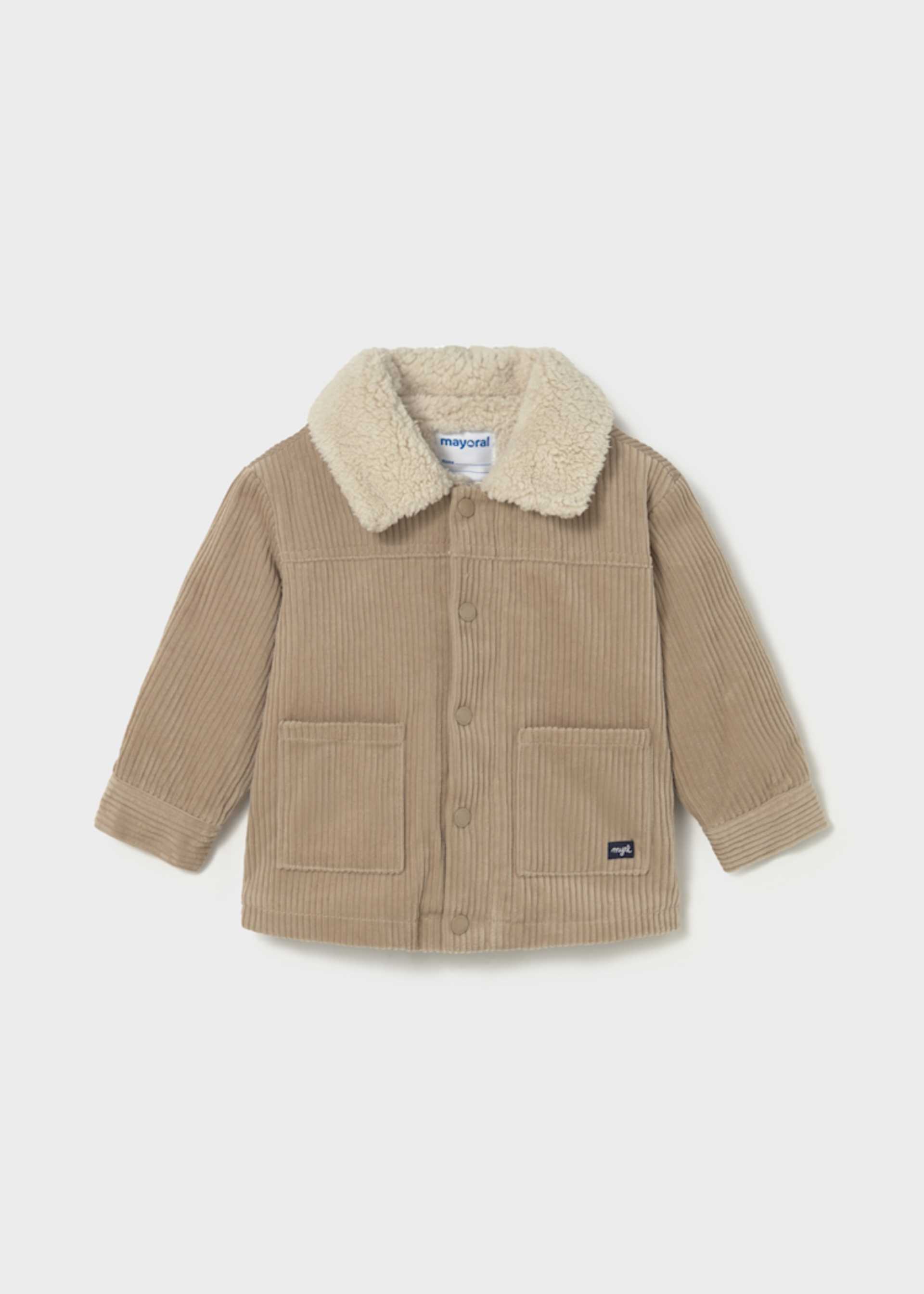 Baby unisex corduroy coat
