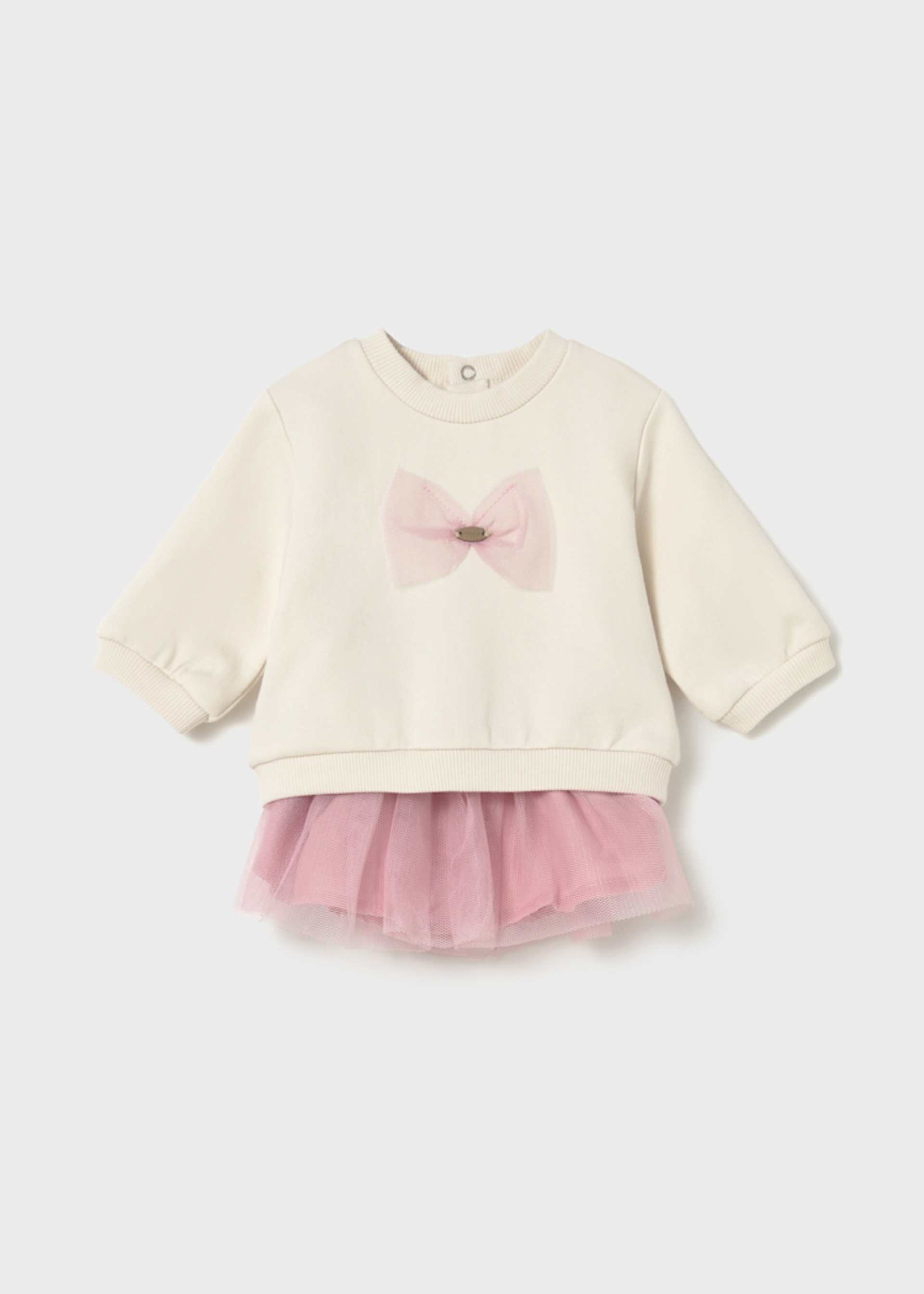 Ensemble jupe en tulle et sweat nouveau-né