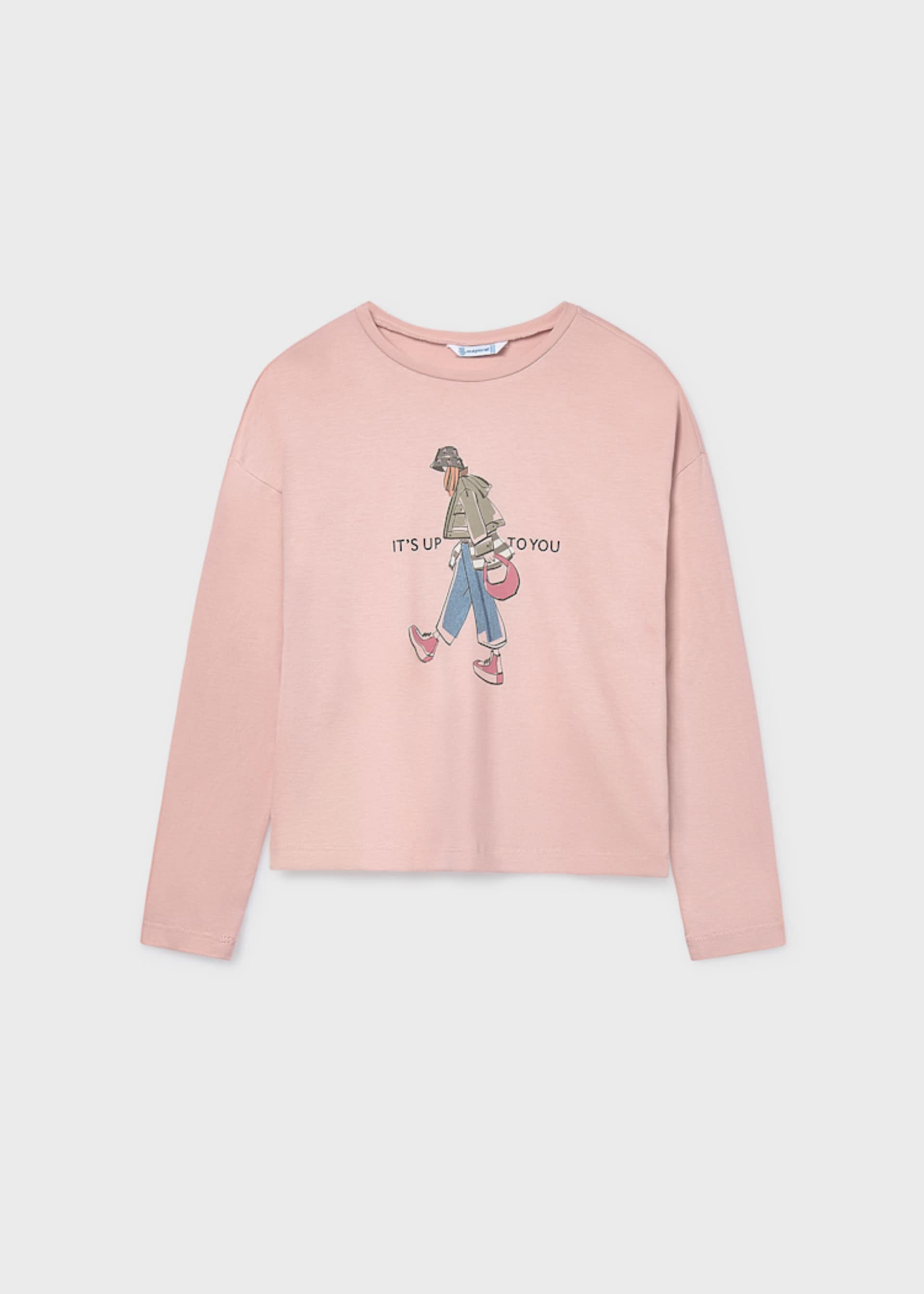 Tricou cu print fata