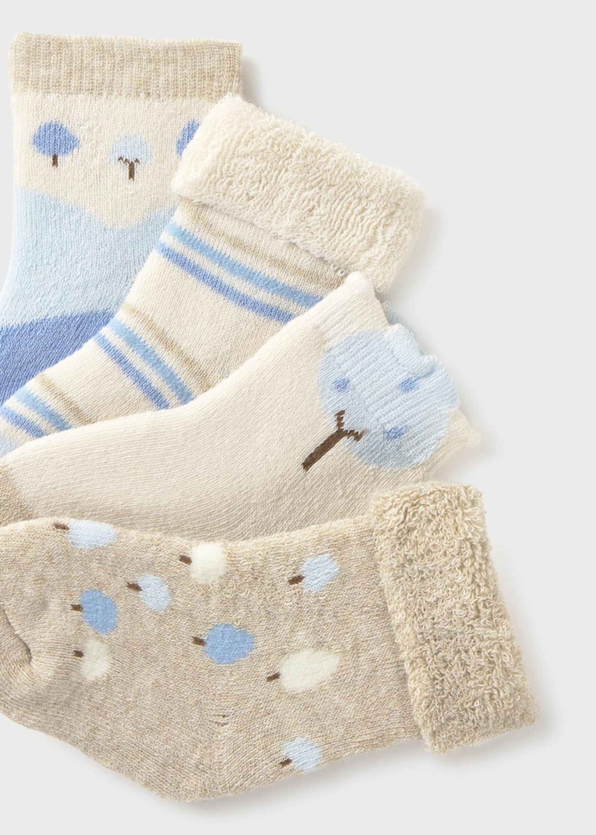 Newborn 4-Pack Socks
