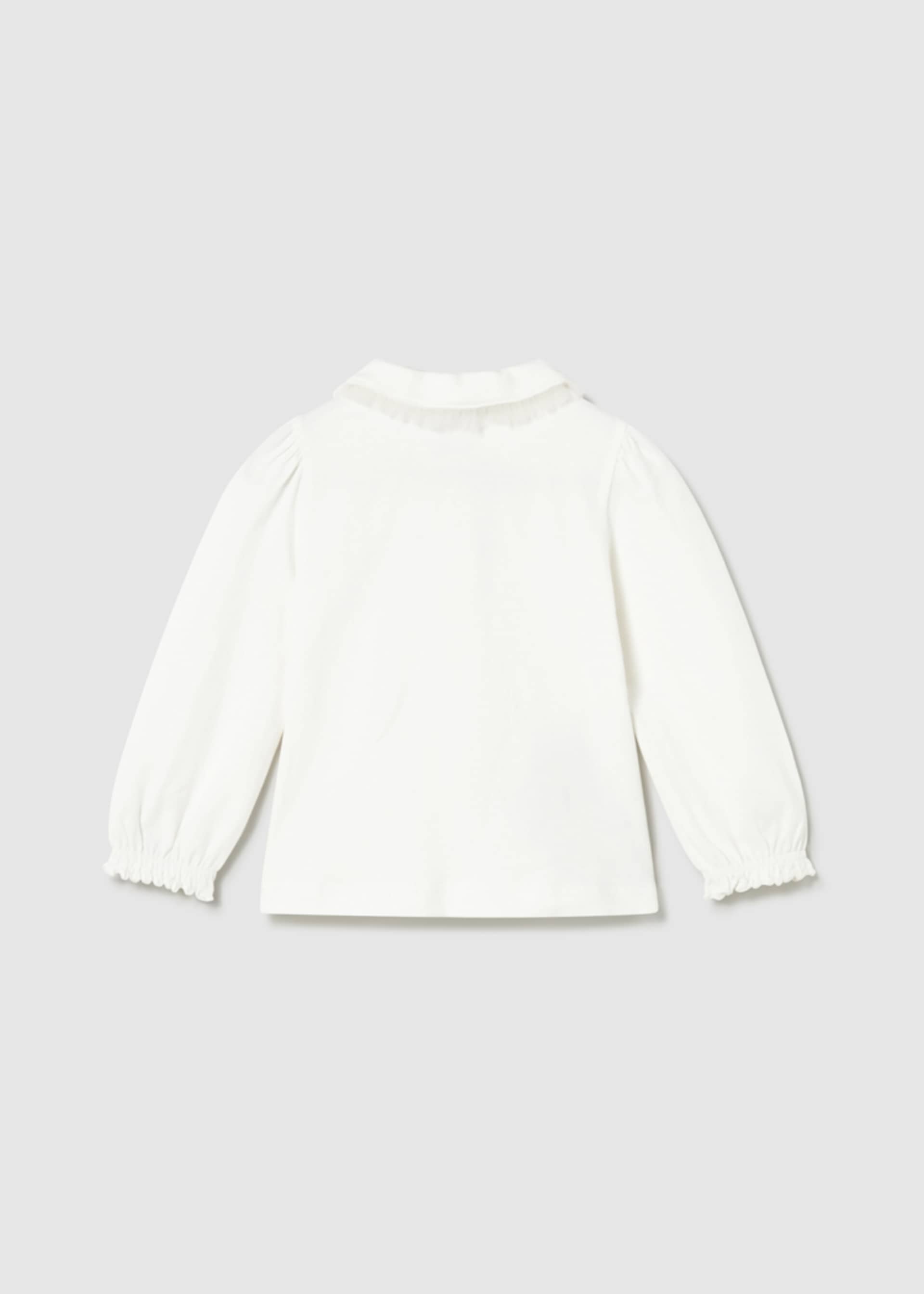 Baby long sleeved polo shirt