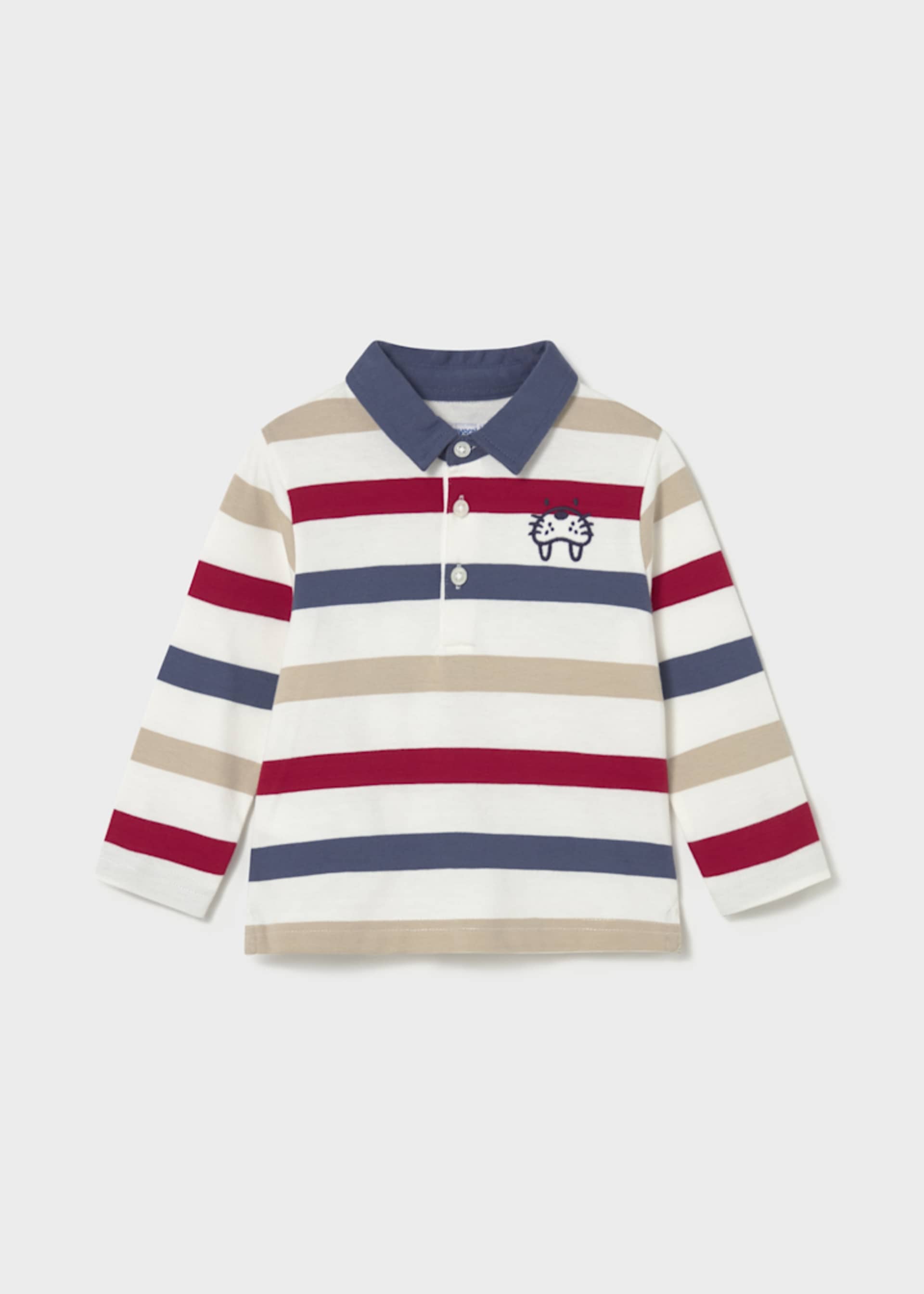 Baby striped rugby top