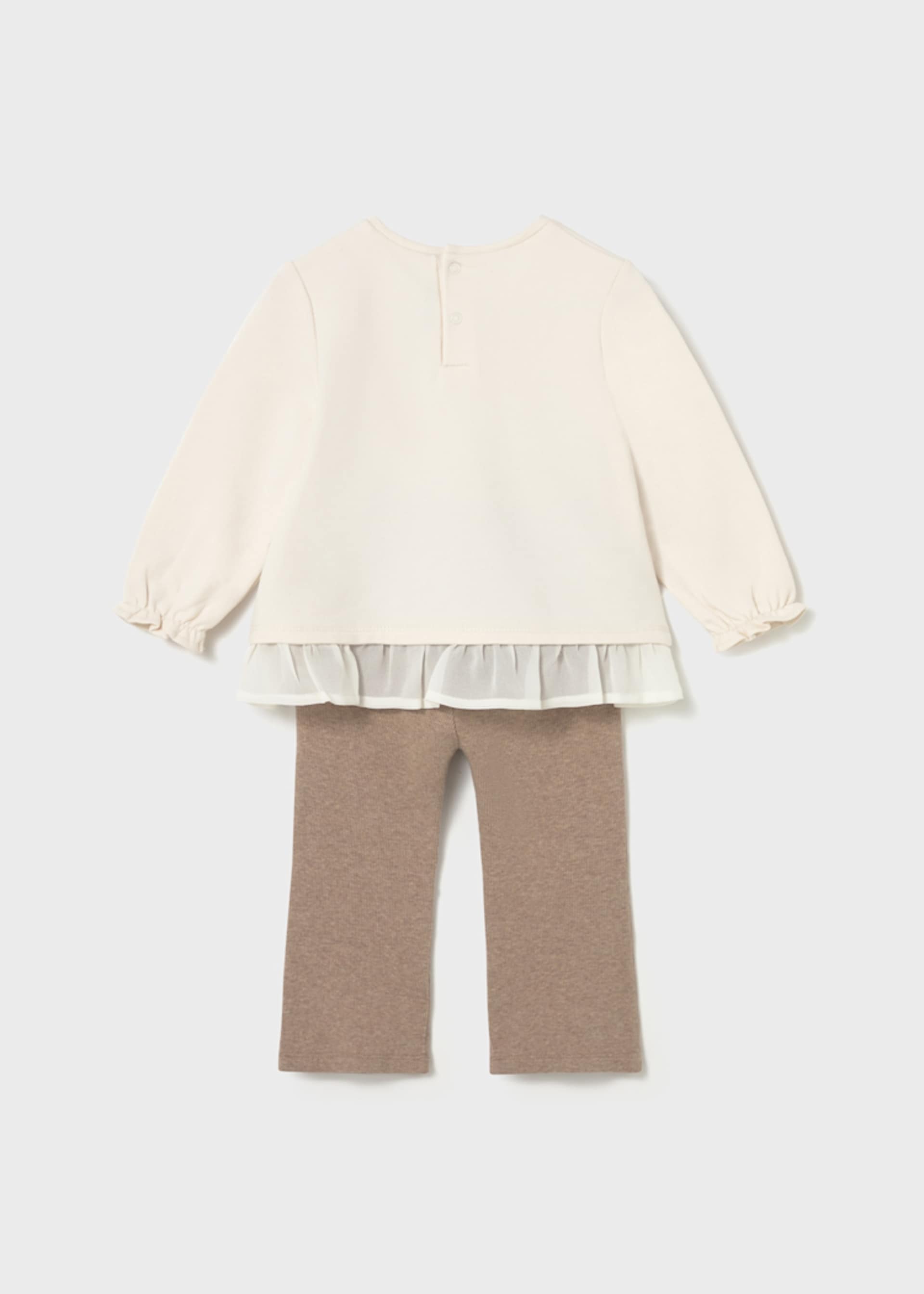 Baby ribbed legging set