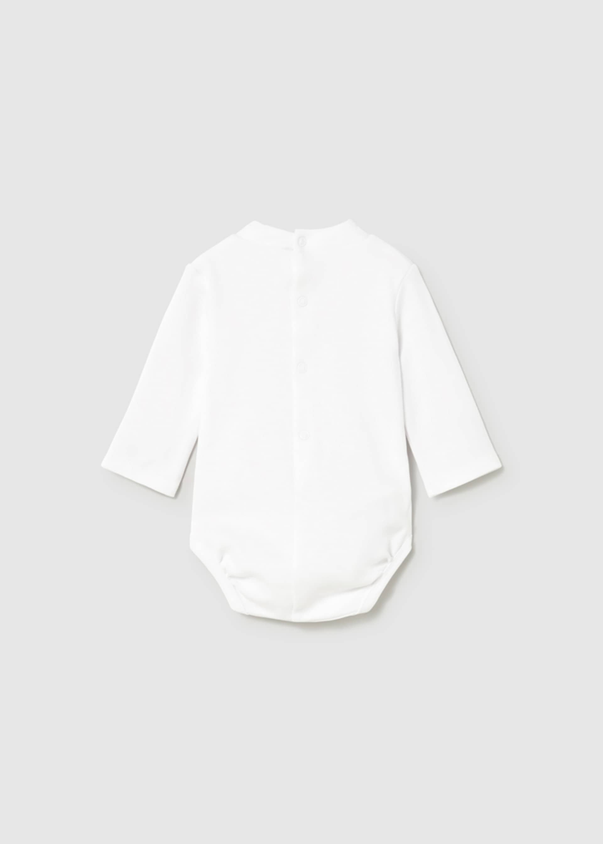 Newborn semi-snug collar bodysuit