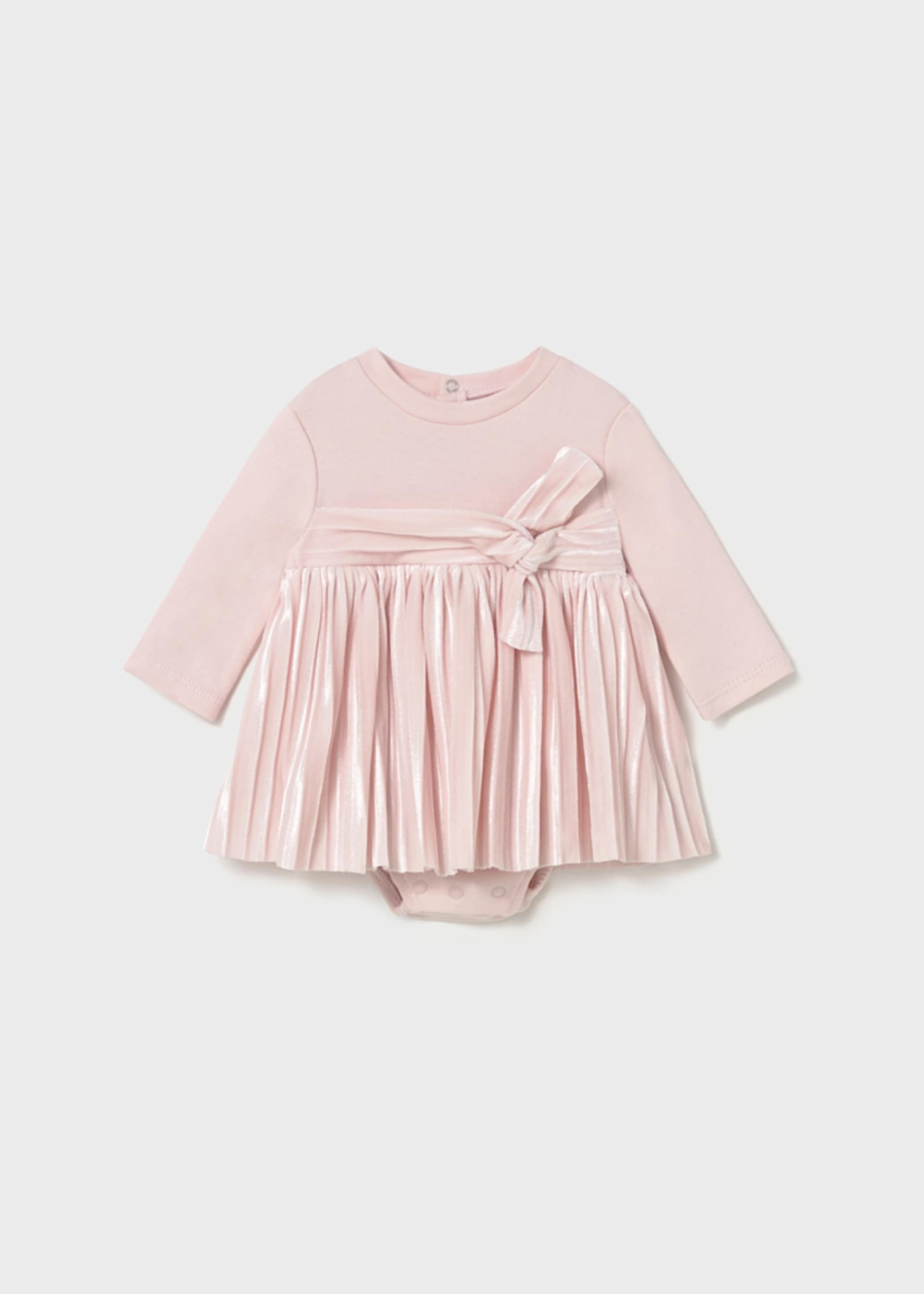 Newborn combined towelling romper