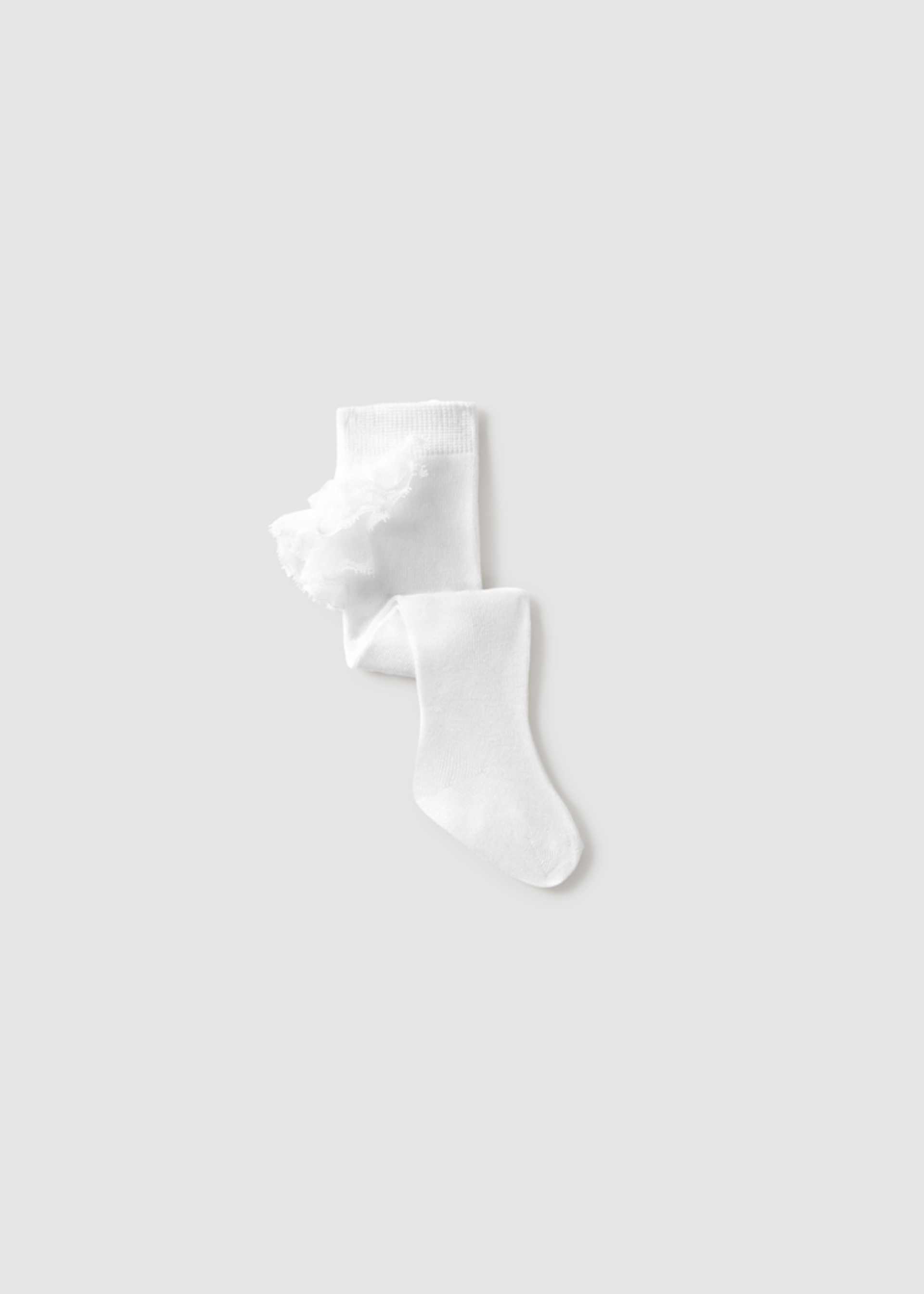 Newborn Ruffled Tights