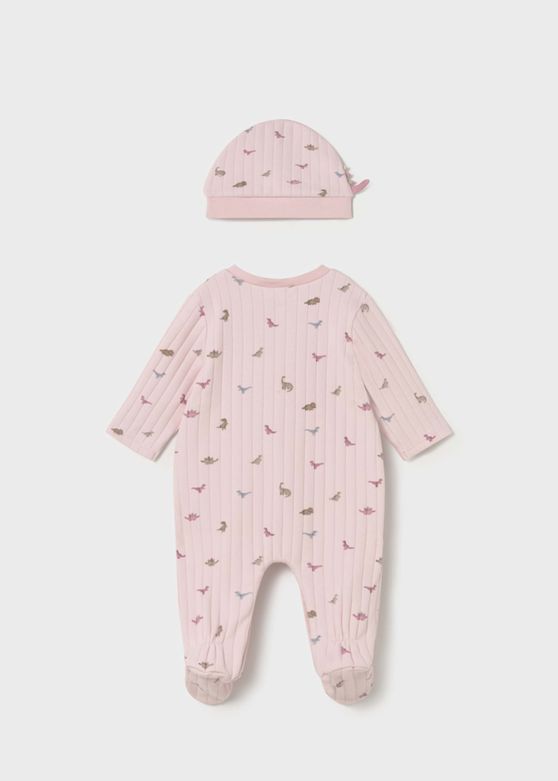 Babygrow com gorro recém nascido