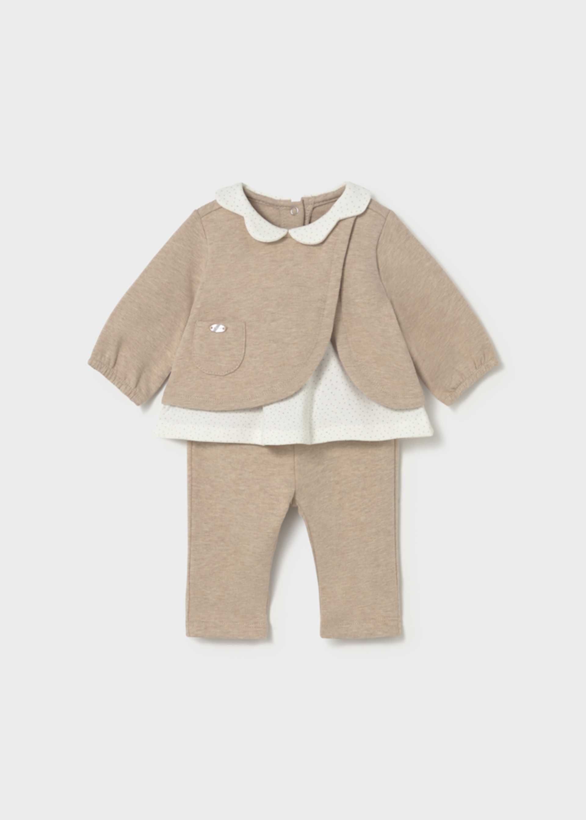 Newborn legging and shirt set