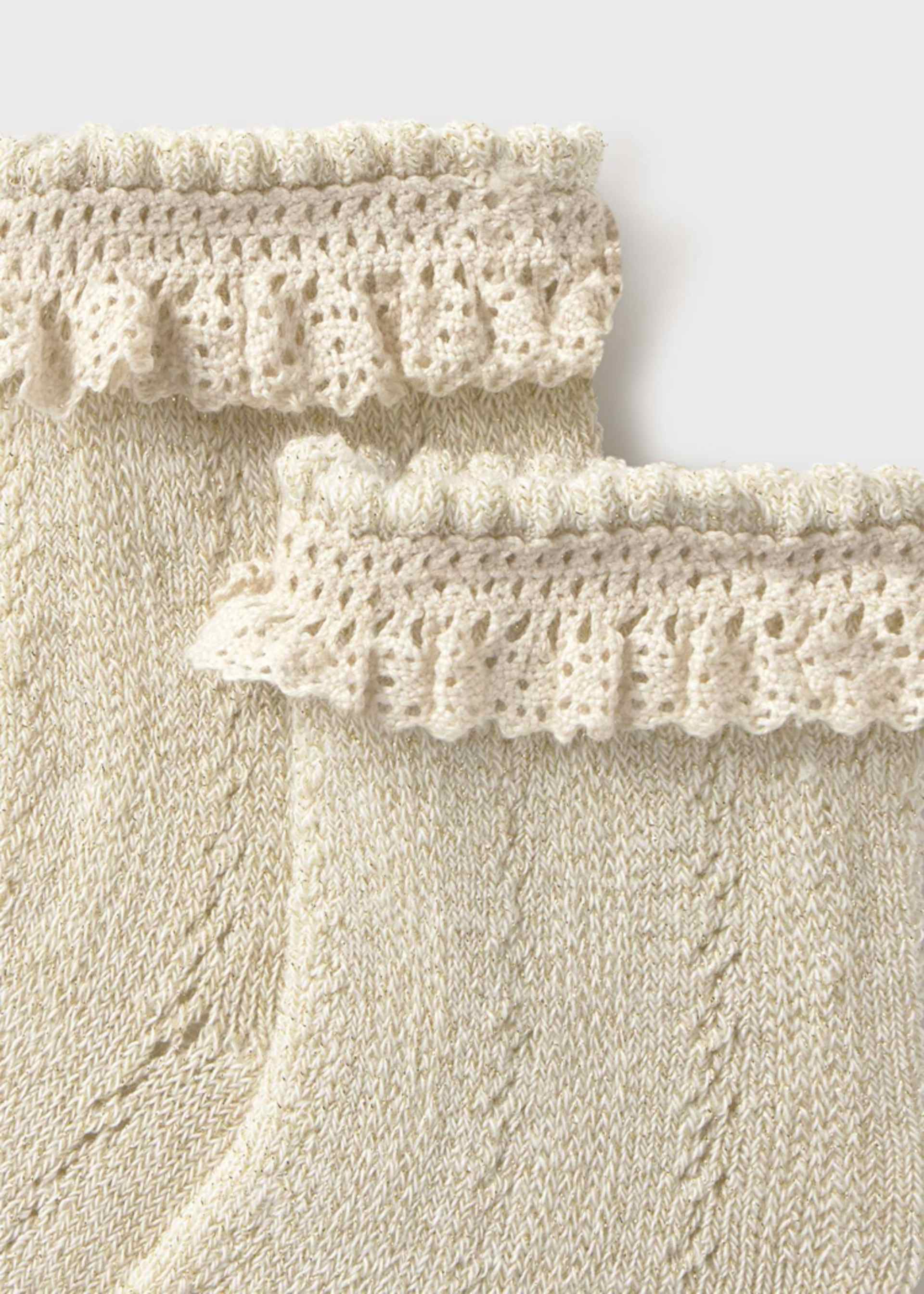 Newborn Openwork Socks