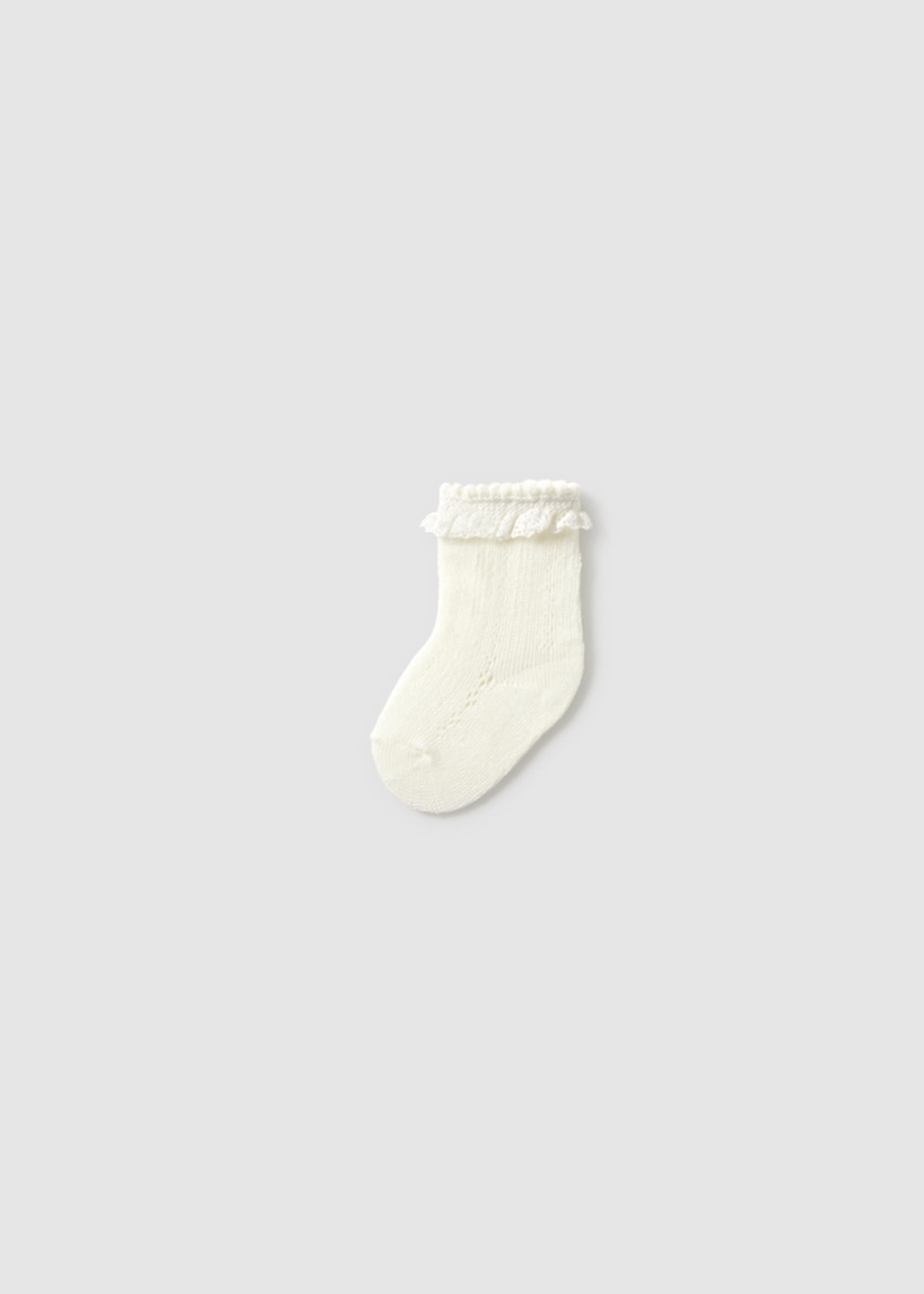 Newborn girl set of 2 socks