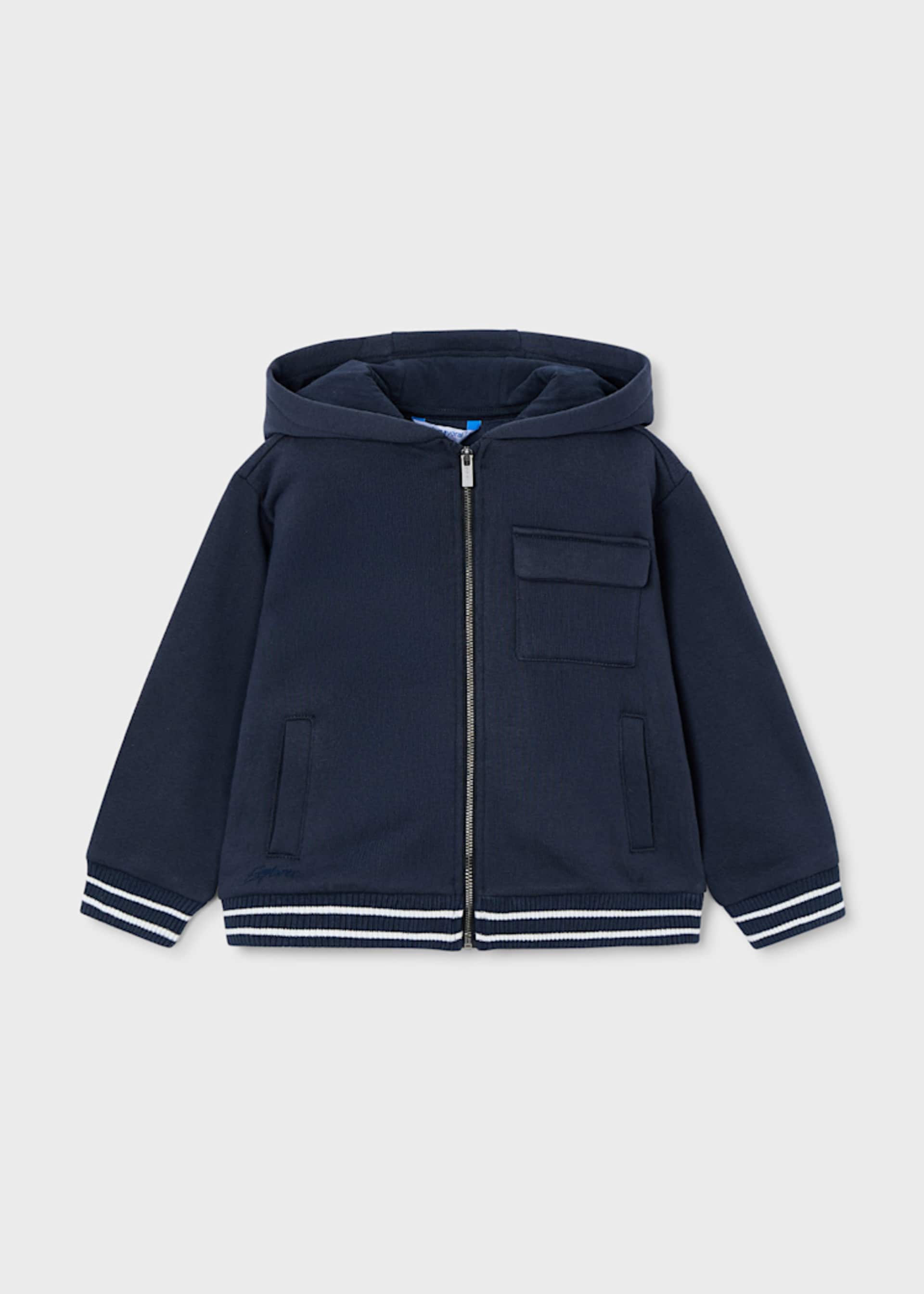 Sudadera cremallera niño