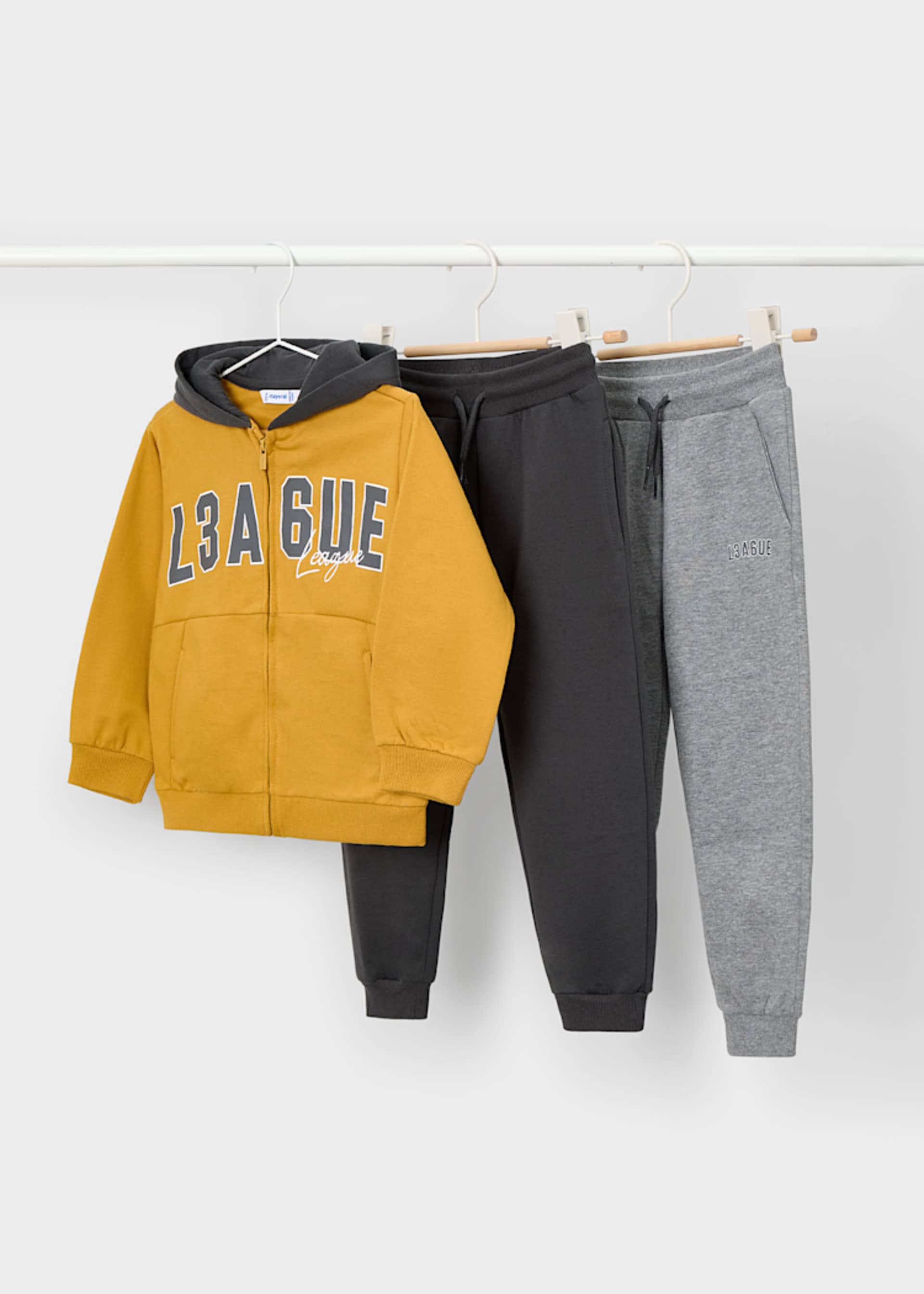 Jogginganzug 2 Hosen basic Jungen