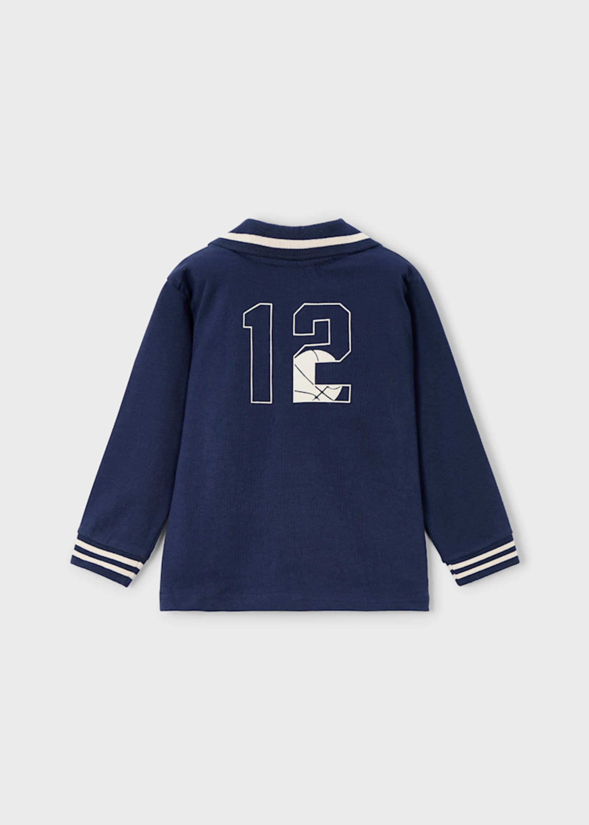 Polo serigrafia menino