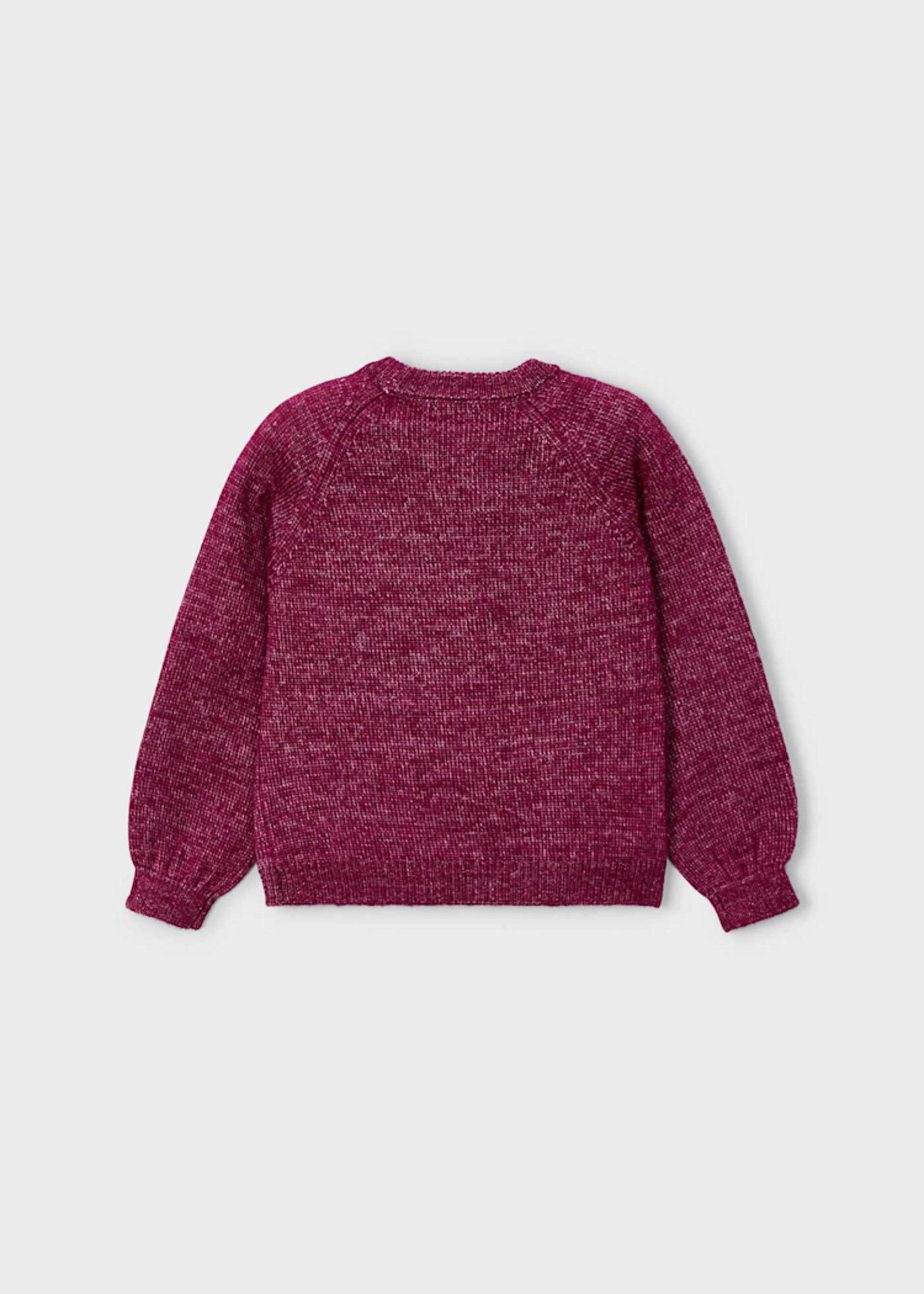 Girls flower appliqué jumper