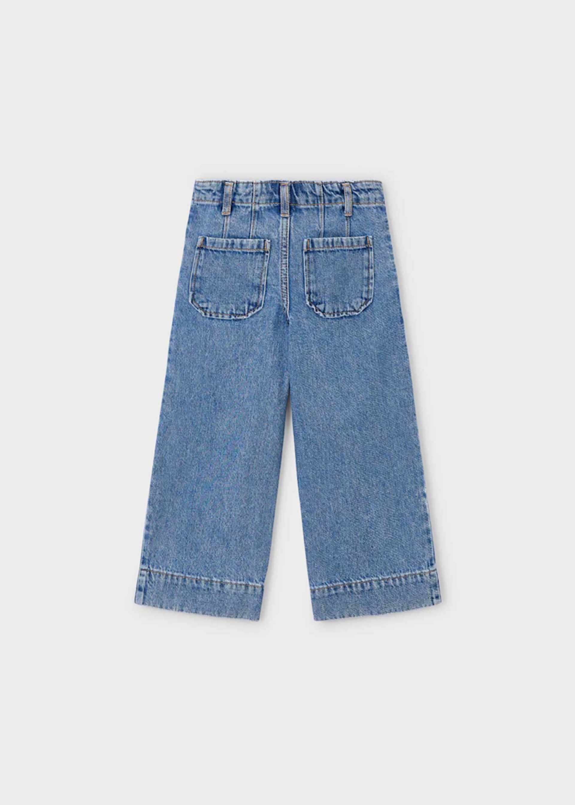 Girls flared denim jeans