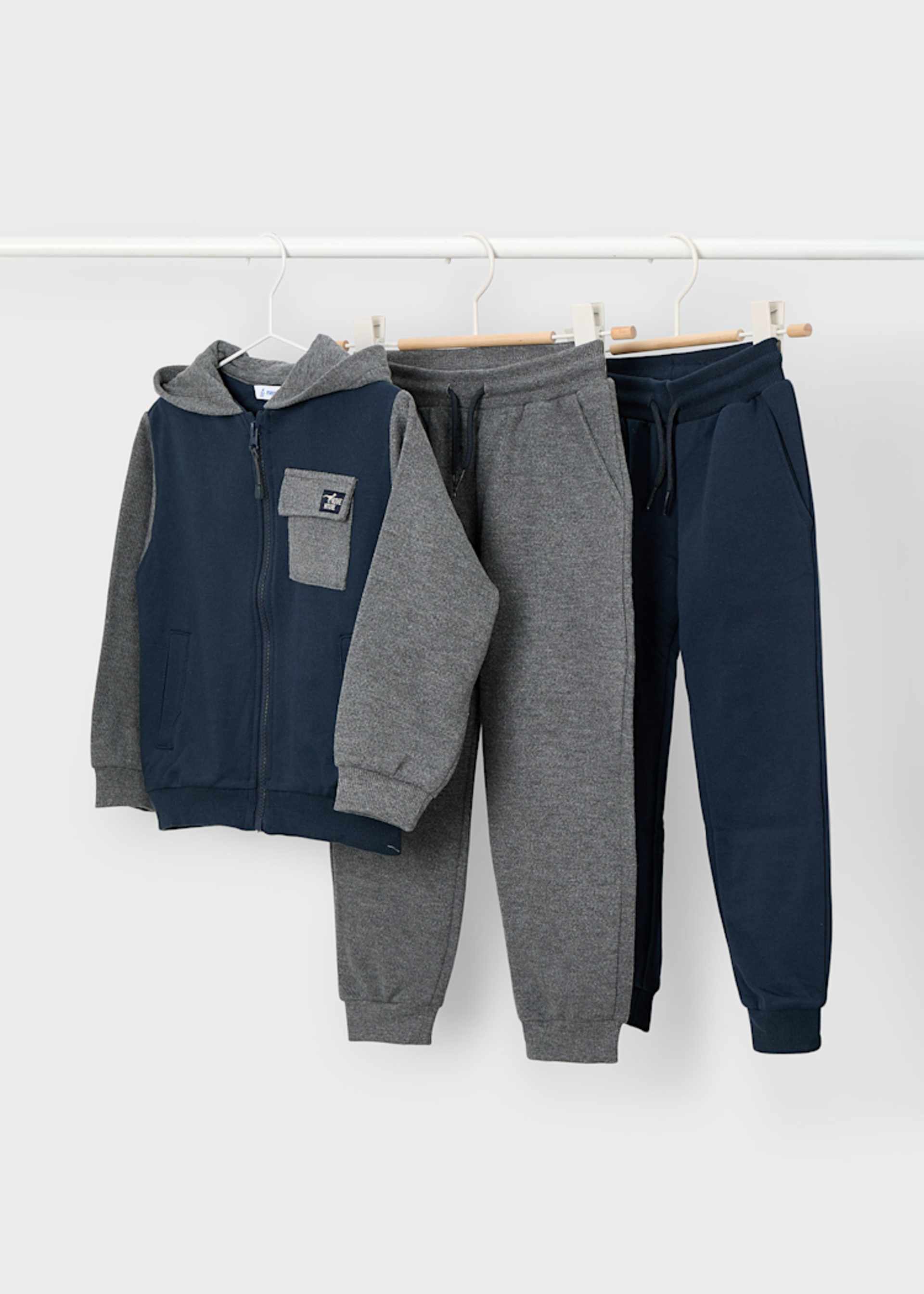 Boys 2 trouser tracksuit set