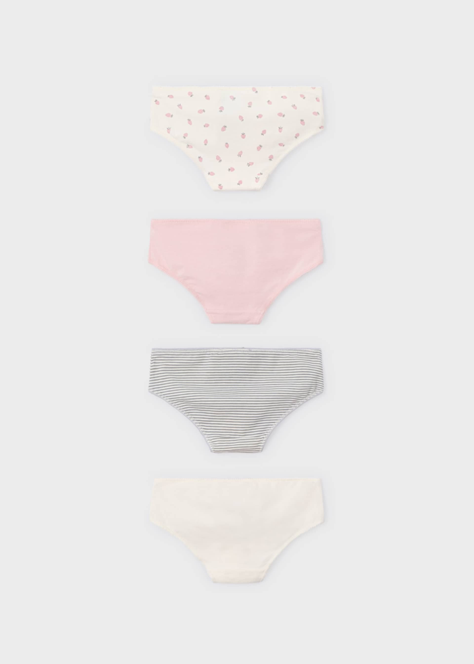 Set de 4 culottes fille