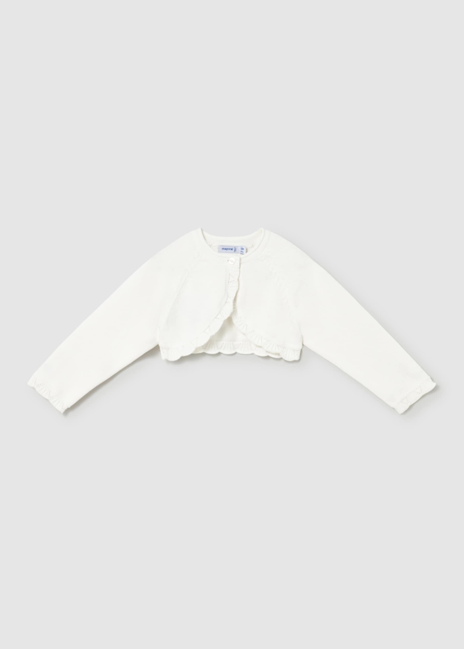 Bolero tricot básico bebé